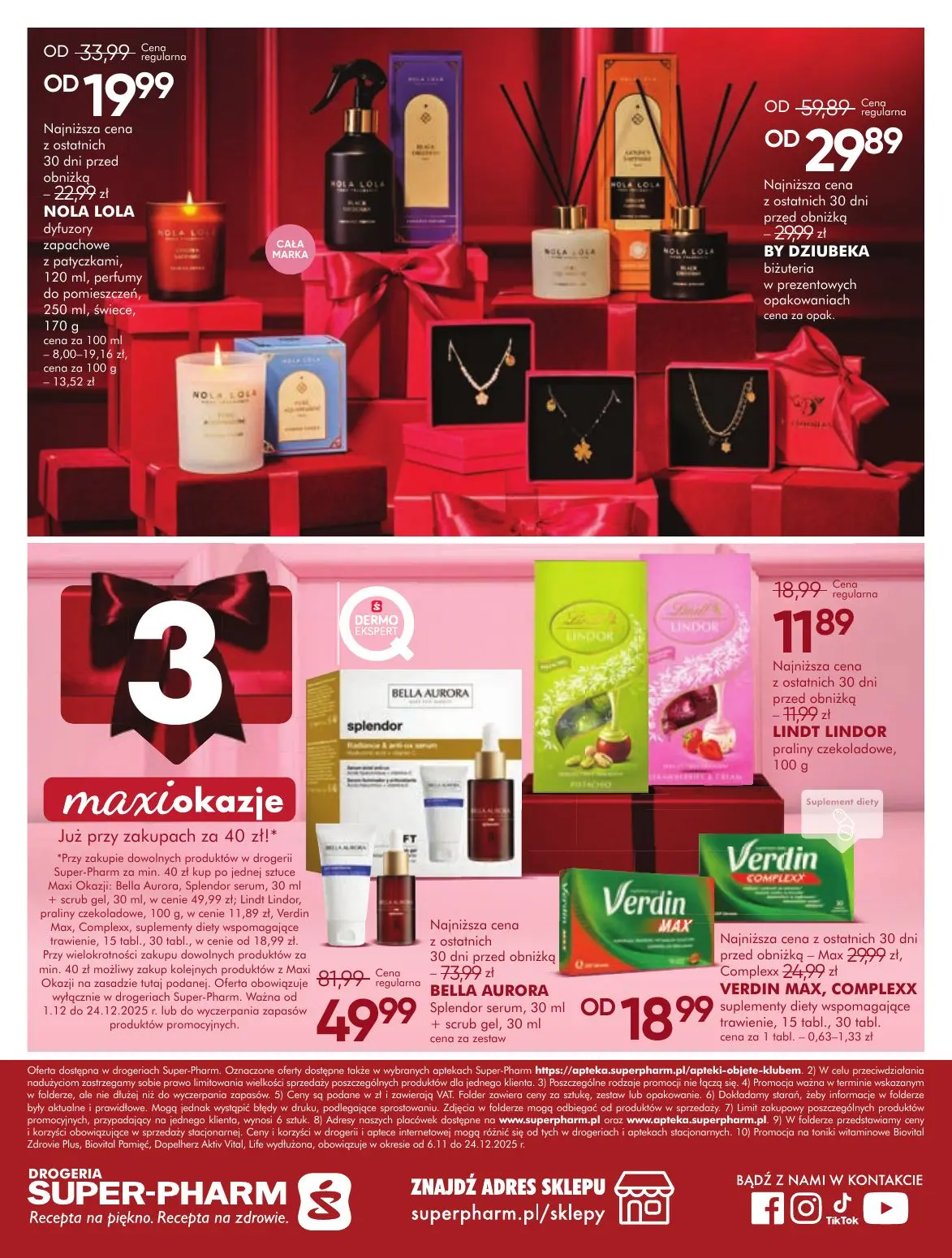 gazetka promocyjna SUPER-PHARM Jakie piękne Święta - Strona 32