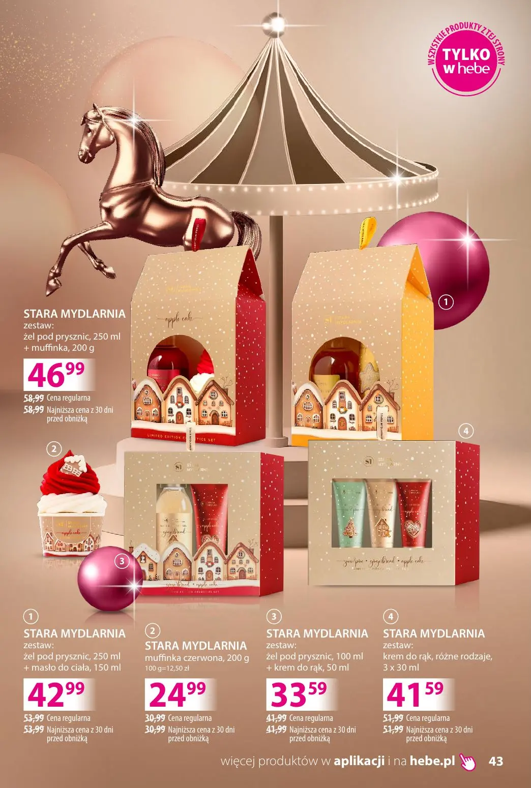 gazetka promocyjna hebe Karuzela prezentów - Strona 43