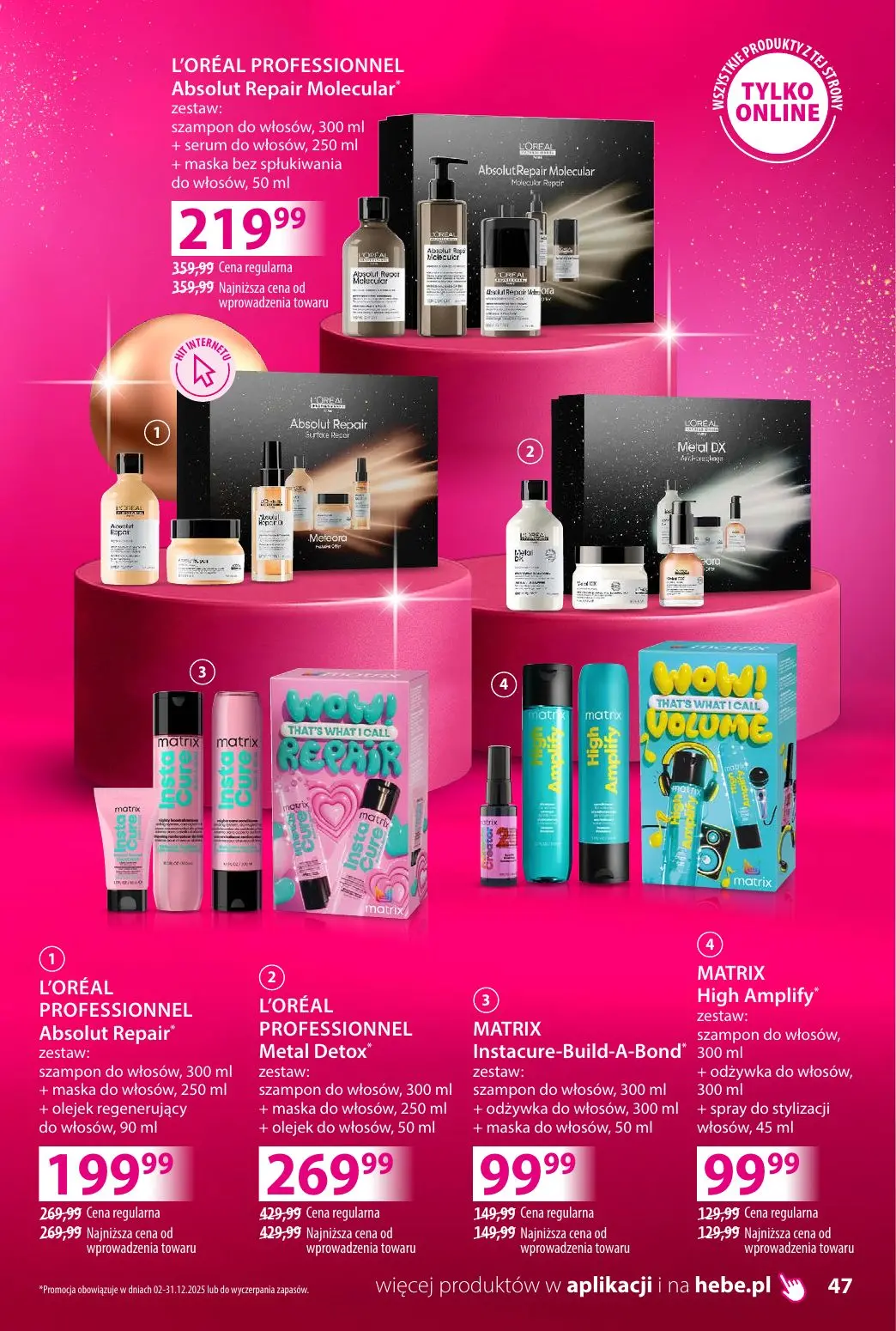 gazetka promocyjna hebe Karuzela prezentów - Strona 47
