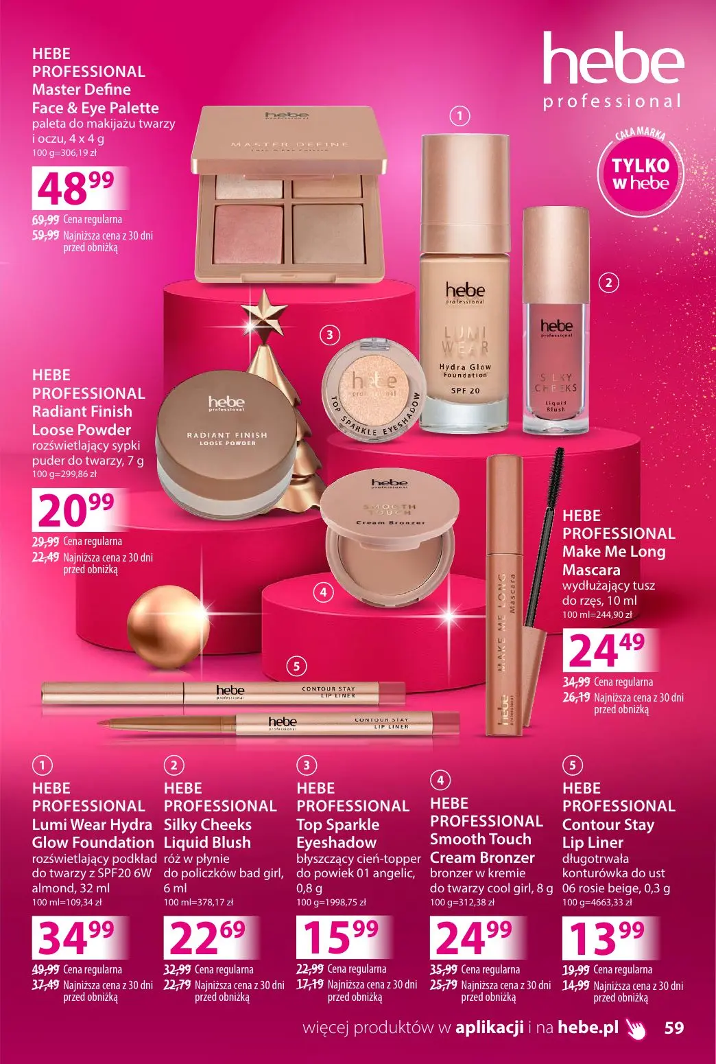 gazetka promocyjna hebe Karuzela prezentów - Strona 59