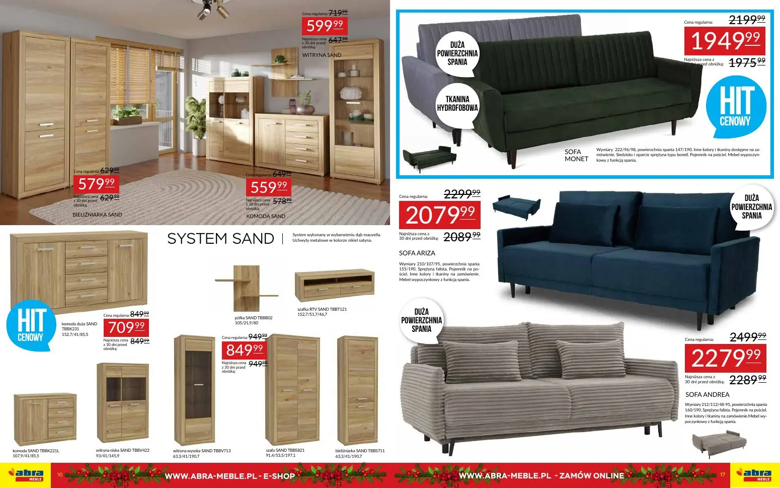 gazetka promocyjna abra meble Najniższe ceny. Lubię to! - Strona 9