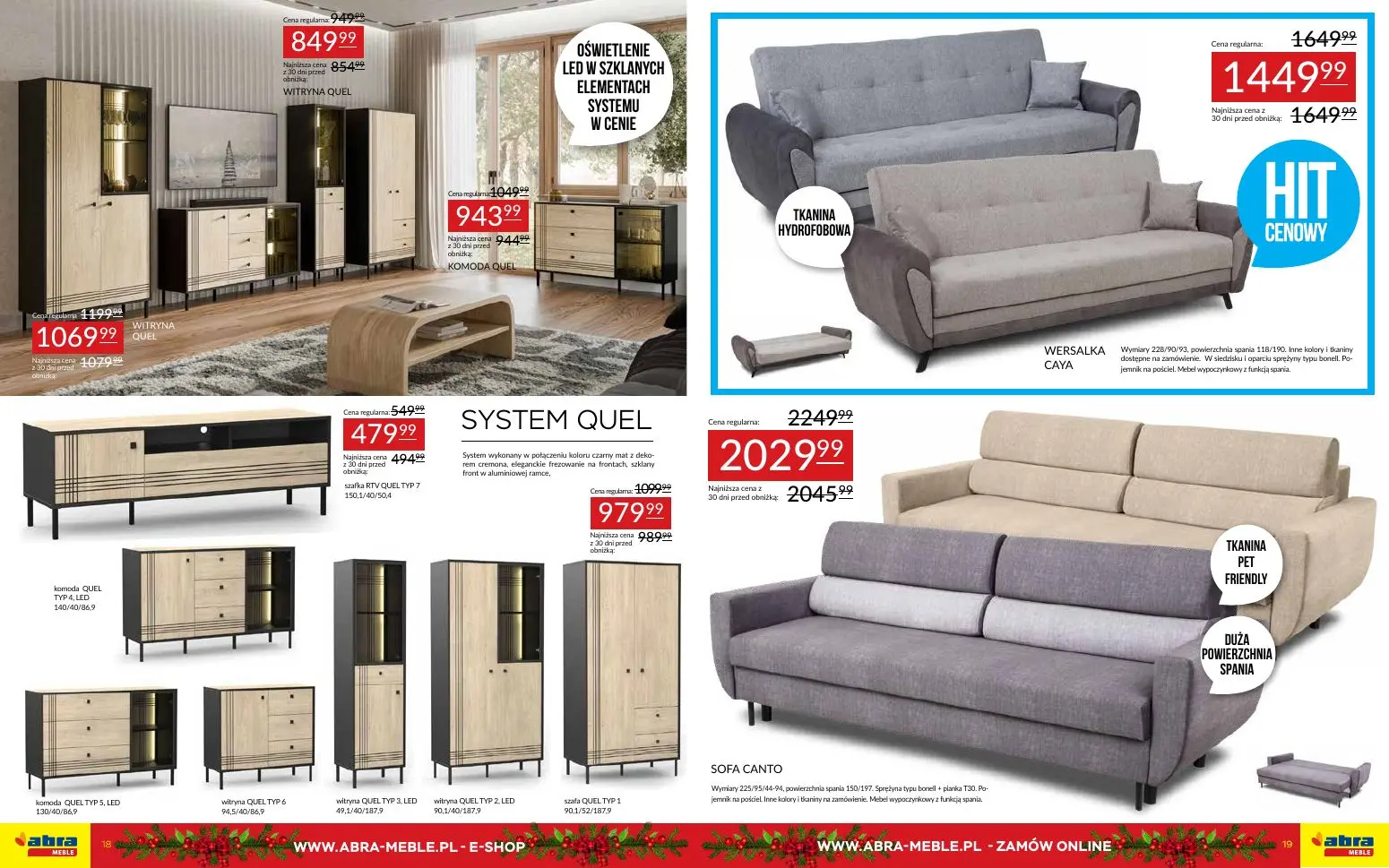 gazetka promocyjna abra meble Najniższe ceny. Lubię to! - Strona 10