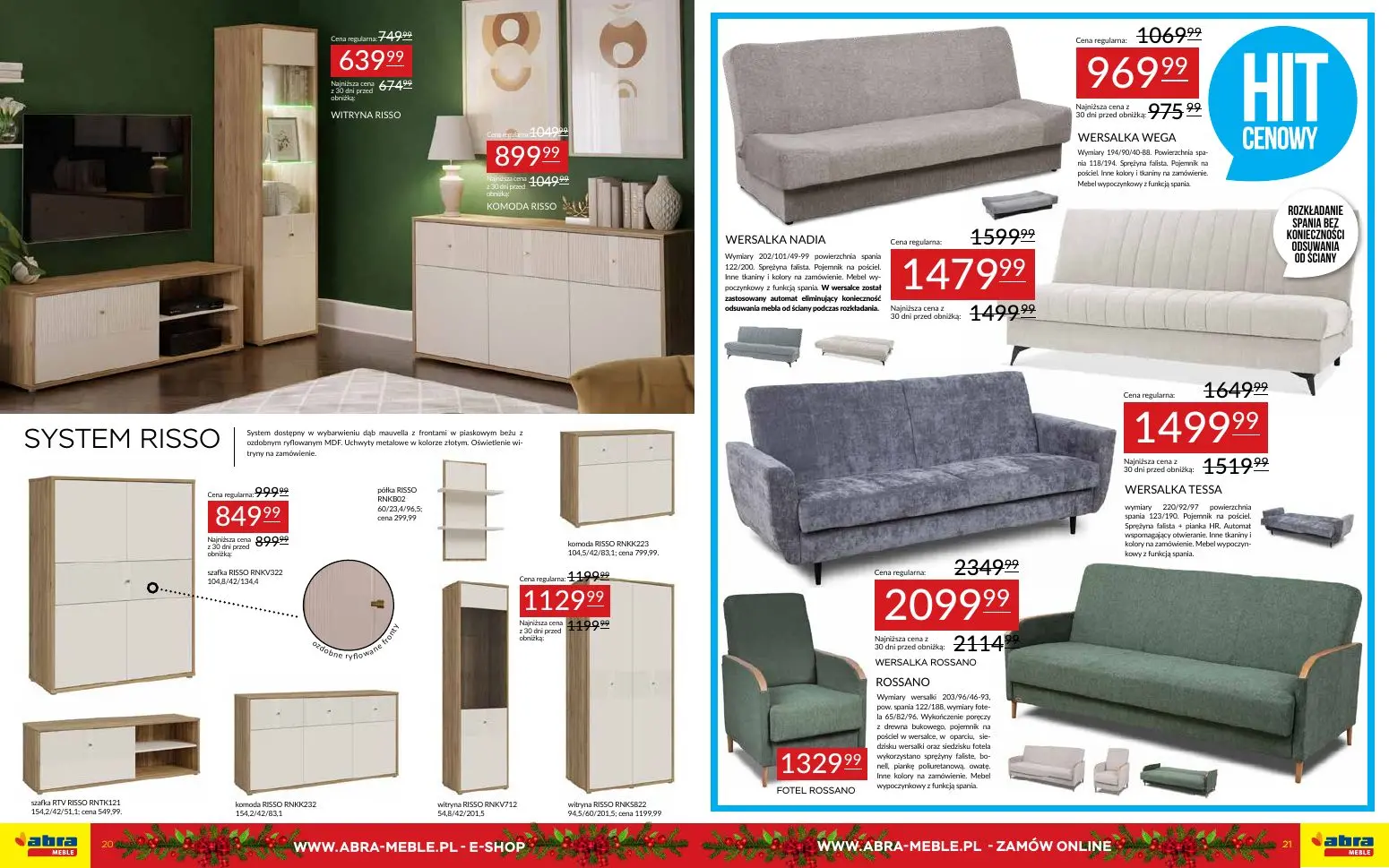 gazetka promocyjna abra meble Najniższe ceny. Lubię to! - Strona 11