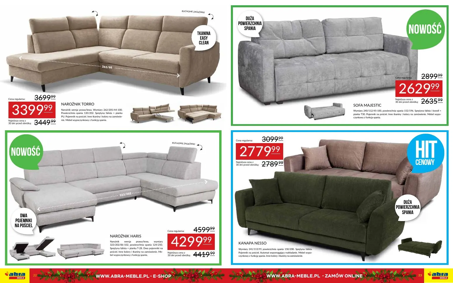 gazetka promocyjna abra meble Najniższe ceny. Lubię to! - Strona 12