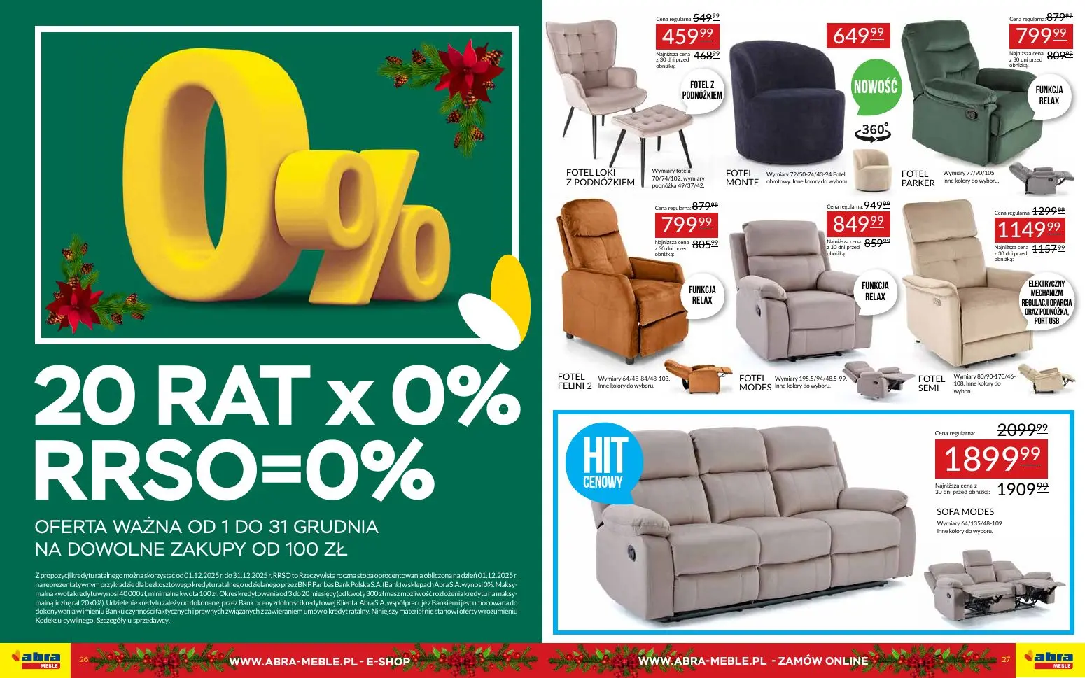 gazetka promocyjna abra meble Najniższe ceny. Lubię to! - Strona 14