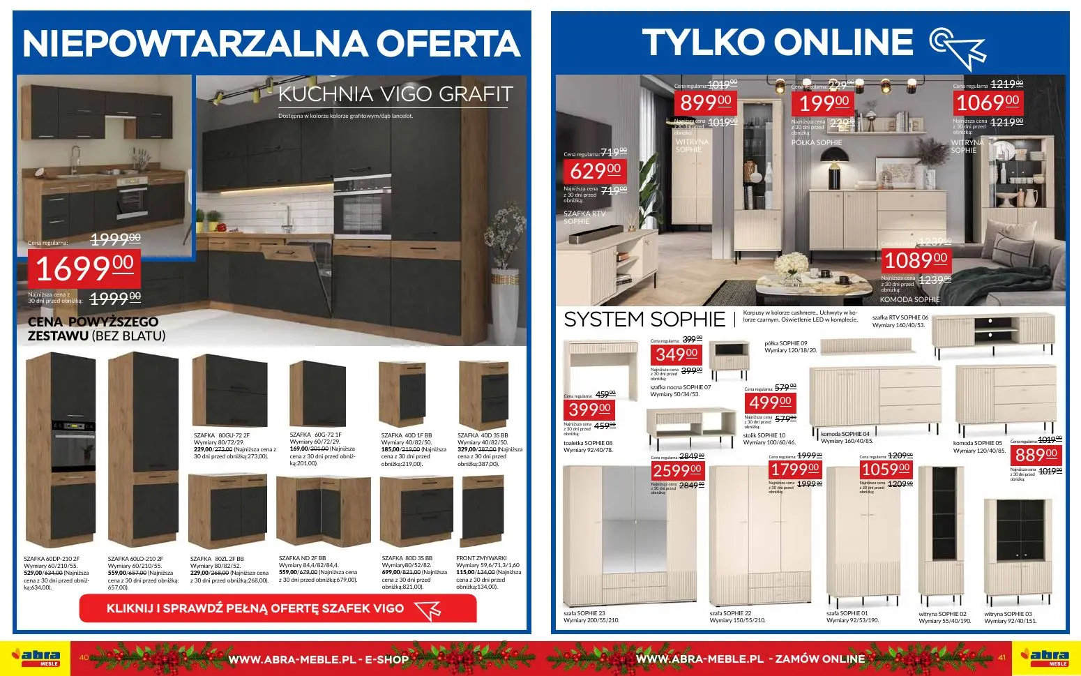 gazetka promocyjna abra meble Najniższe ceny. Lubię to! - Strona 21