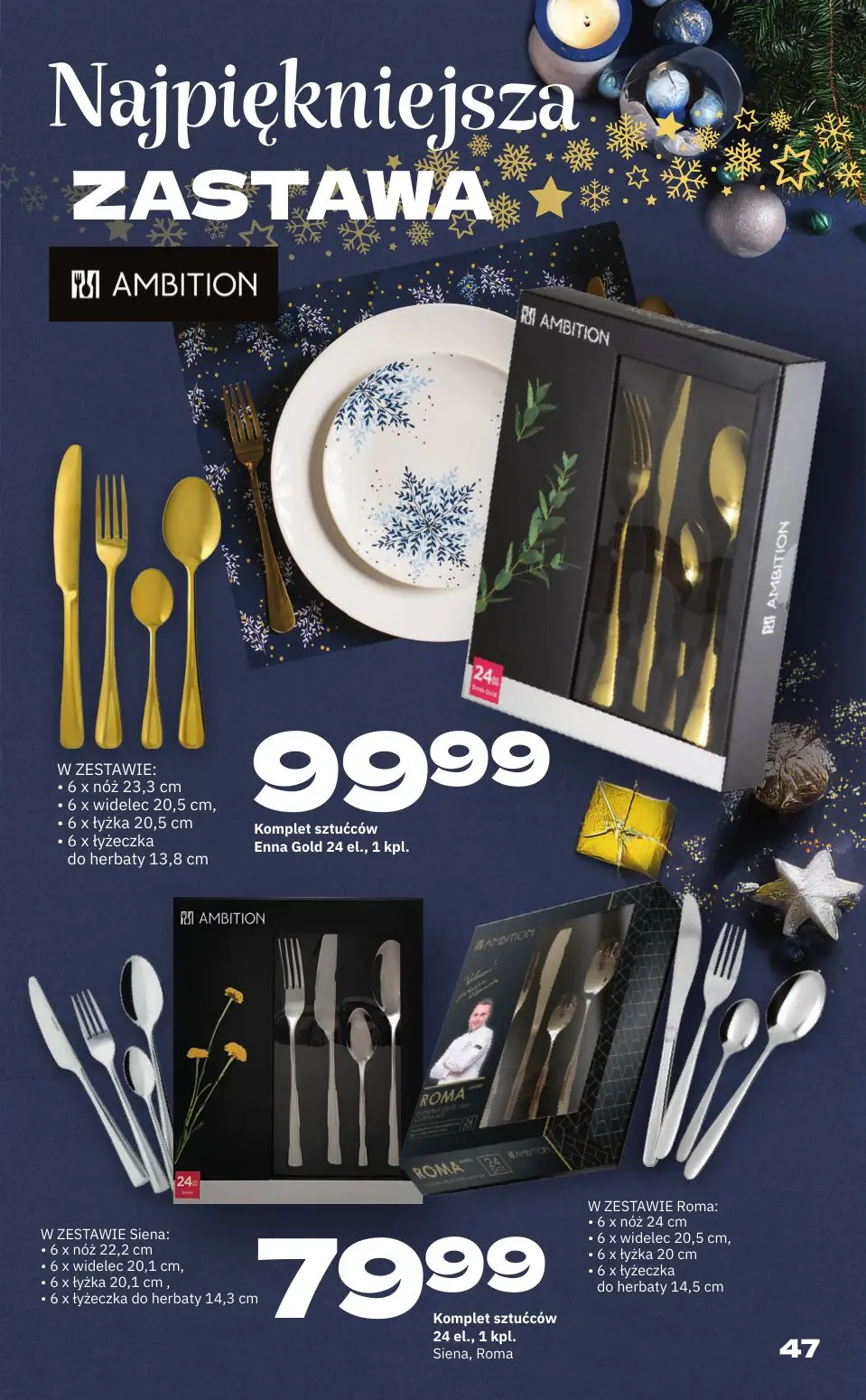 gazetka promocyjna Twój Market Katalog gwiazdkowych inspiracji - Strona 47