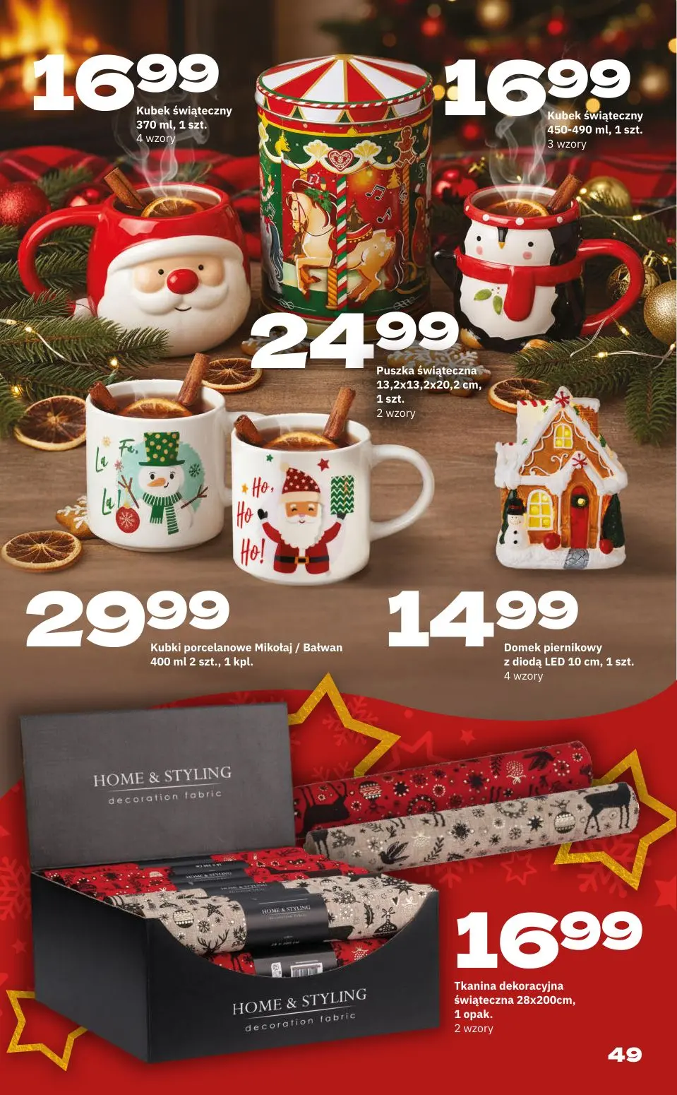 gazetka promocyjna Twój Market Katalog gwiazdkowych inspiracji - Strona 49