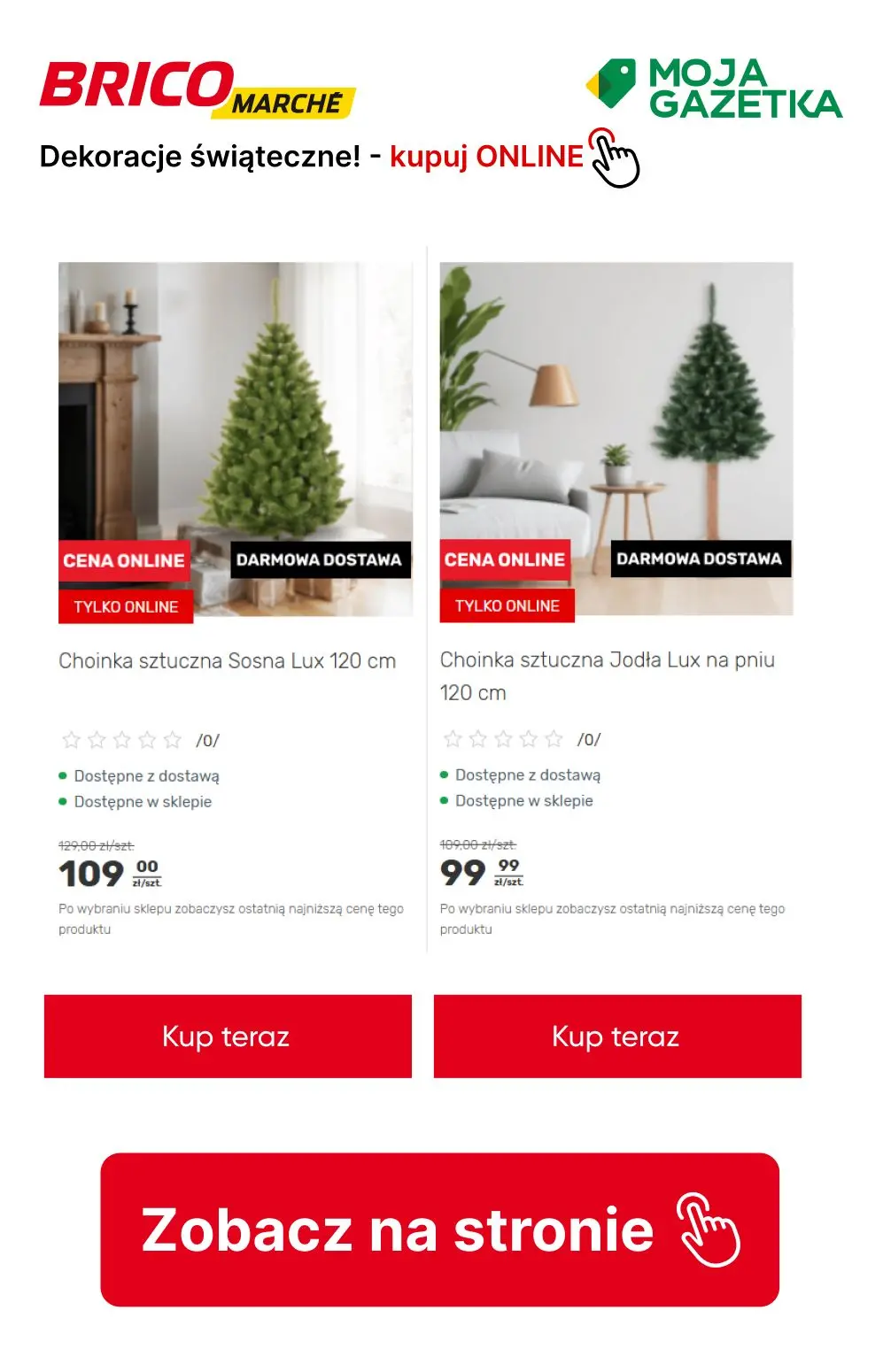 gazetka promocyjna BRICOMARCHE Do -33% na wybrane dekoracje świąteczne! - Strona 4