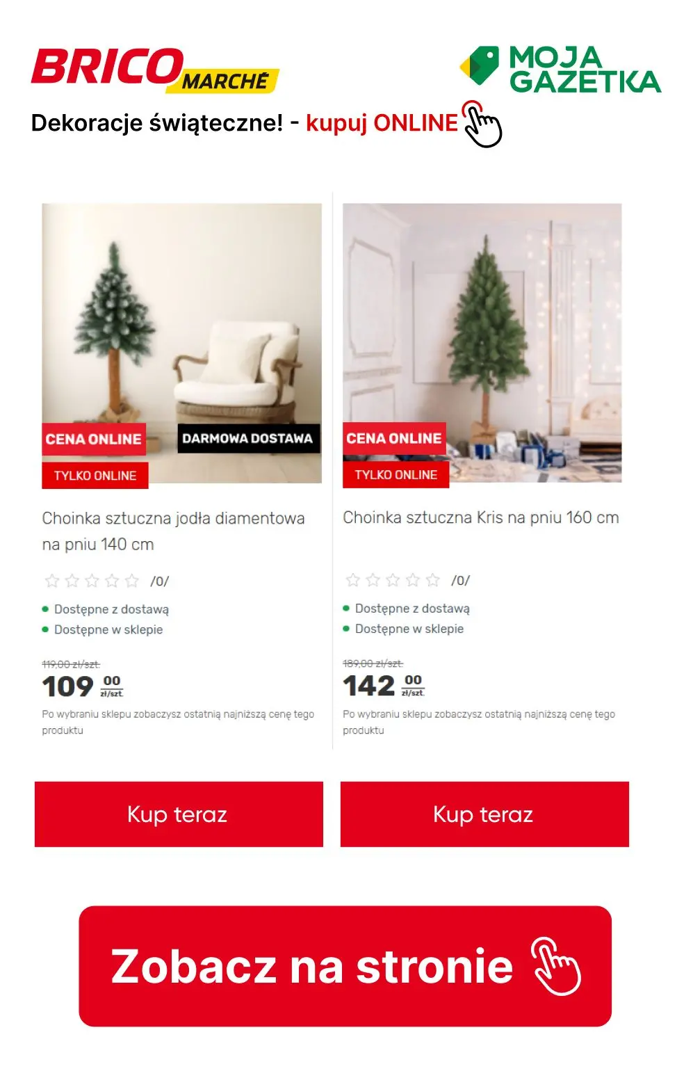 gazetka promocyjna BRICOMARCHE Do -33% na wybrane dekoracje świąteczne! - Strona 8