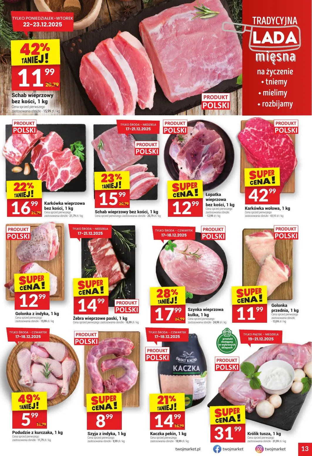 gazetka promocyjna Twój Market  - Strona 13