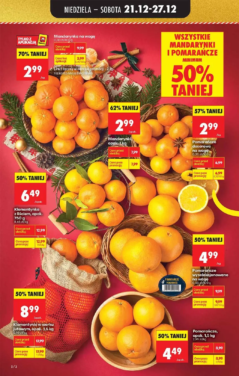 gazetka promocyjna Biedronka Od niedzieli - Strona 2