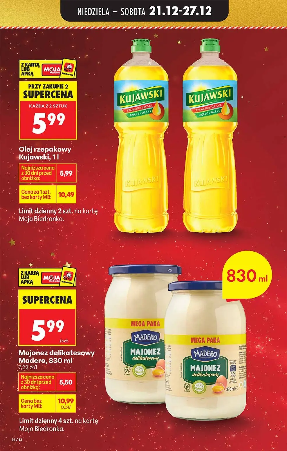 gazetka promocyjna Biedronka Od niedzieli - Strona 12