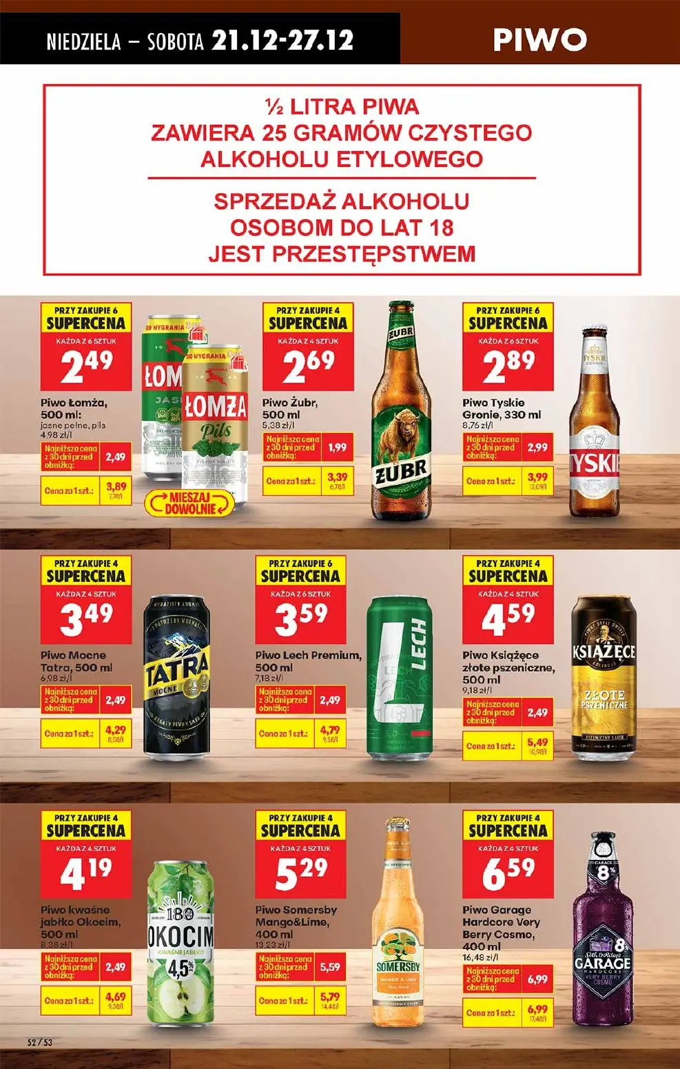 gazetka promocyjna Biedronka Lada tradycyjna. Od niedzieli - Strona 52