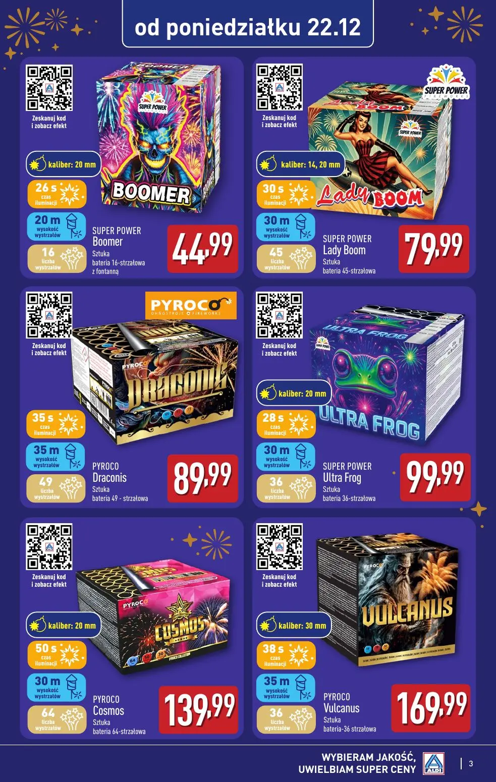 gazetka promocyjna ALDI Fajerwerki - Strona 3
