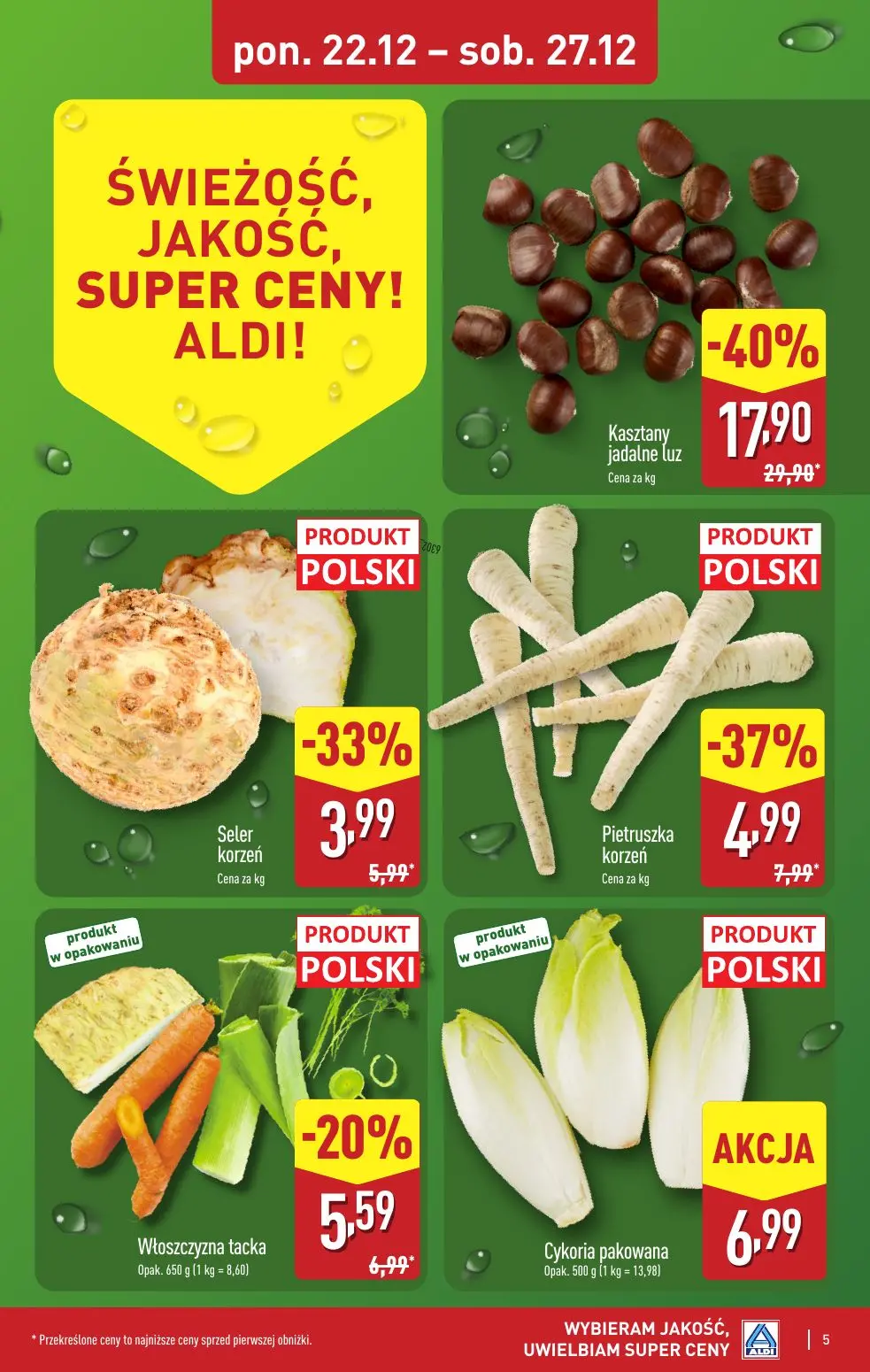 gazetka promocyjna ALDI Święta w super cenach - Strona 5