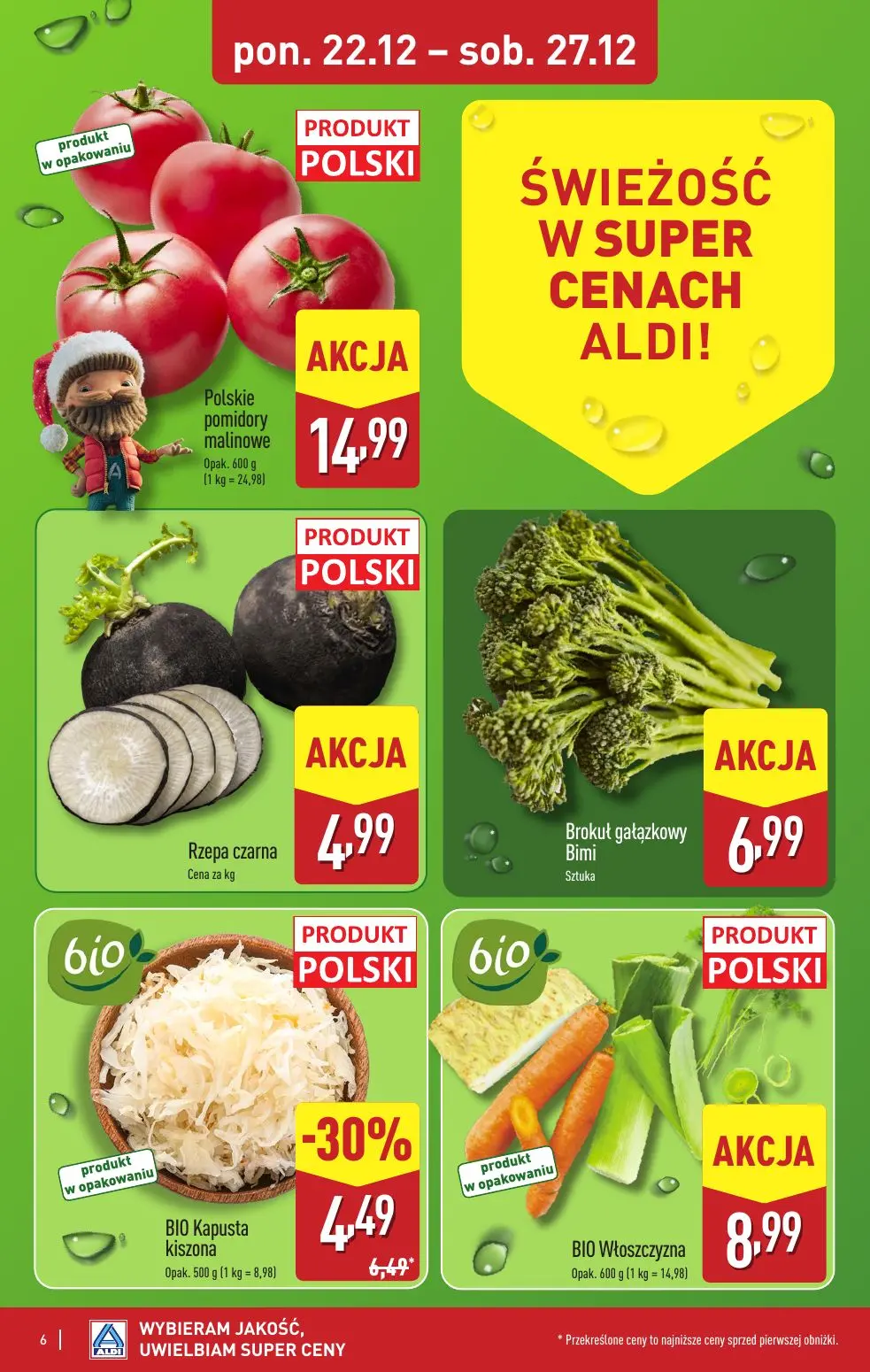 gazetka promocyjna ALDI Święta w super cenach - Strona 6