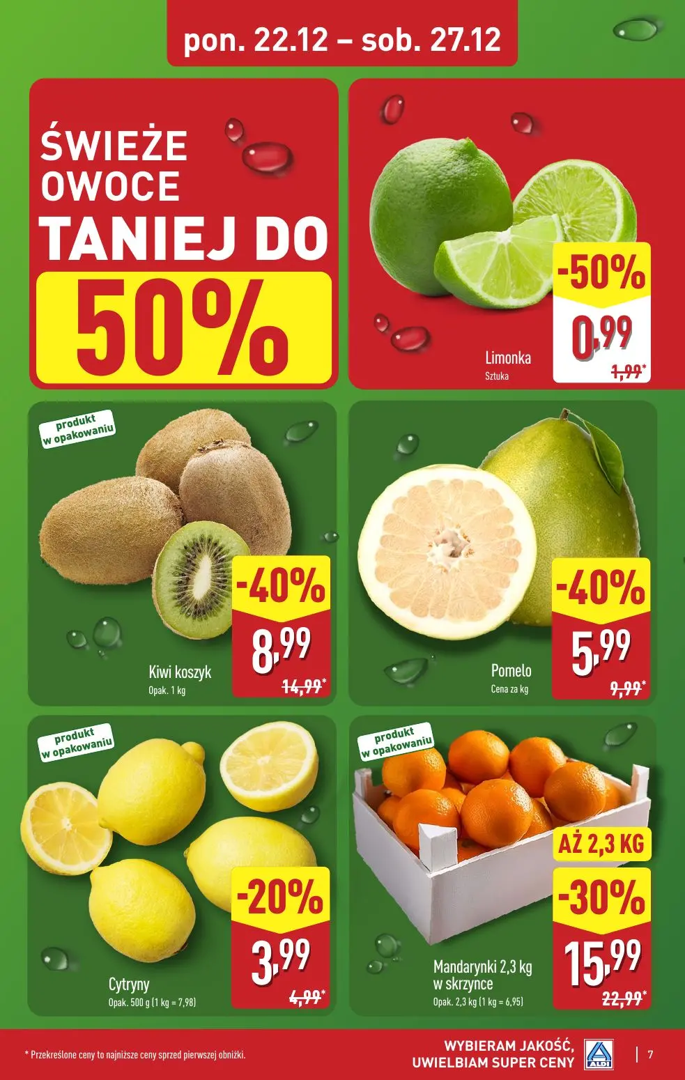 gazetka promocyjna ALDI Święta w super cenach - Strona 7