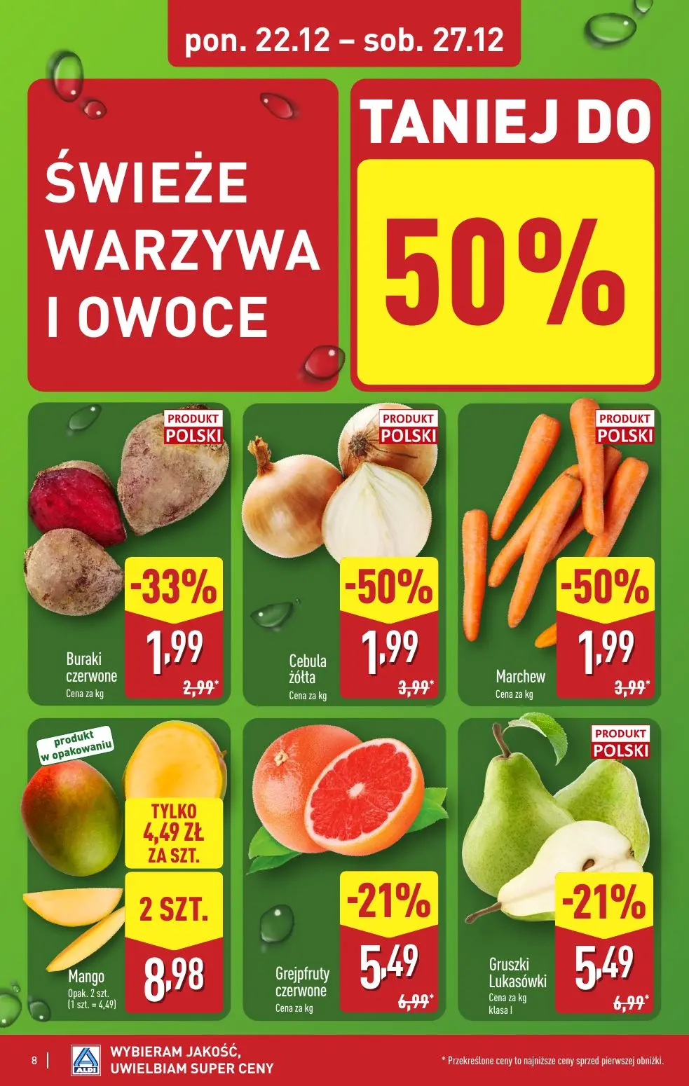 gazetka promocyjna ALDI Święta w super cenach - Strona 8