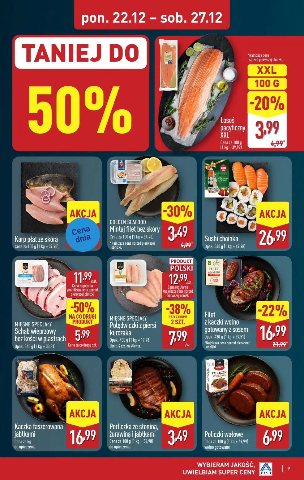 gazetka promocyjna ALDI Święta w super cenach - Strona 9