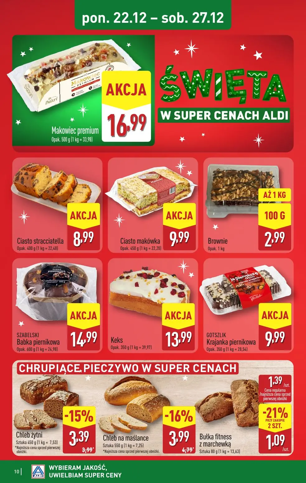 gazetka promocyjna ALDI Święta w super cenach - Strona 10