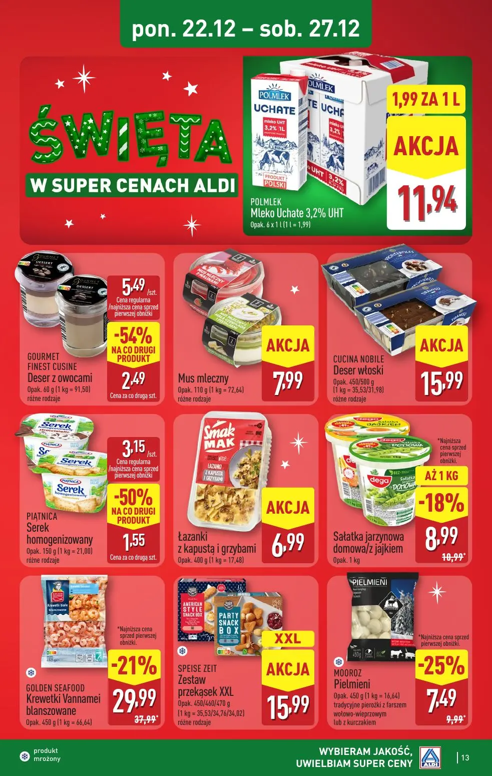 gazetka promocyjna ALDI Święta w super cenach - Strona 13