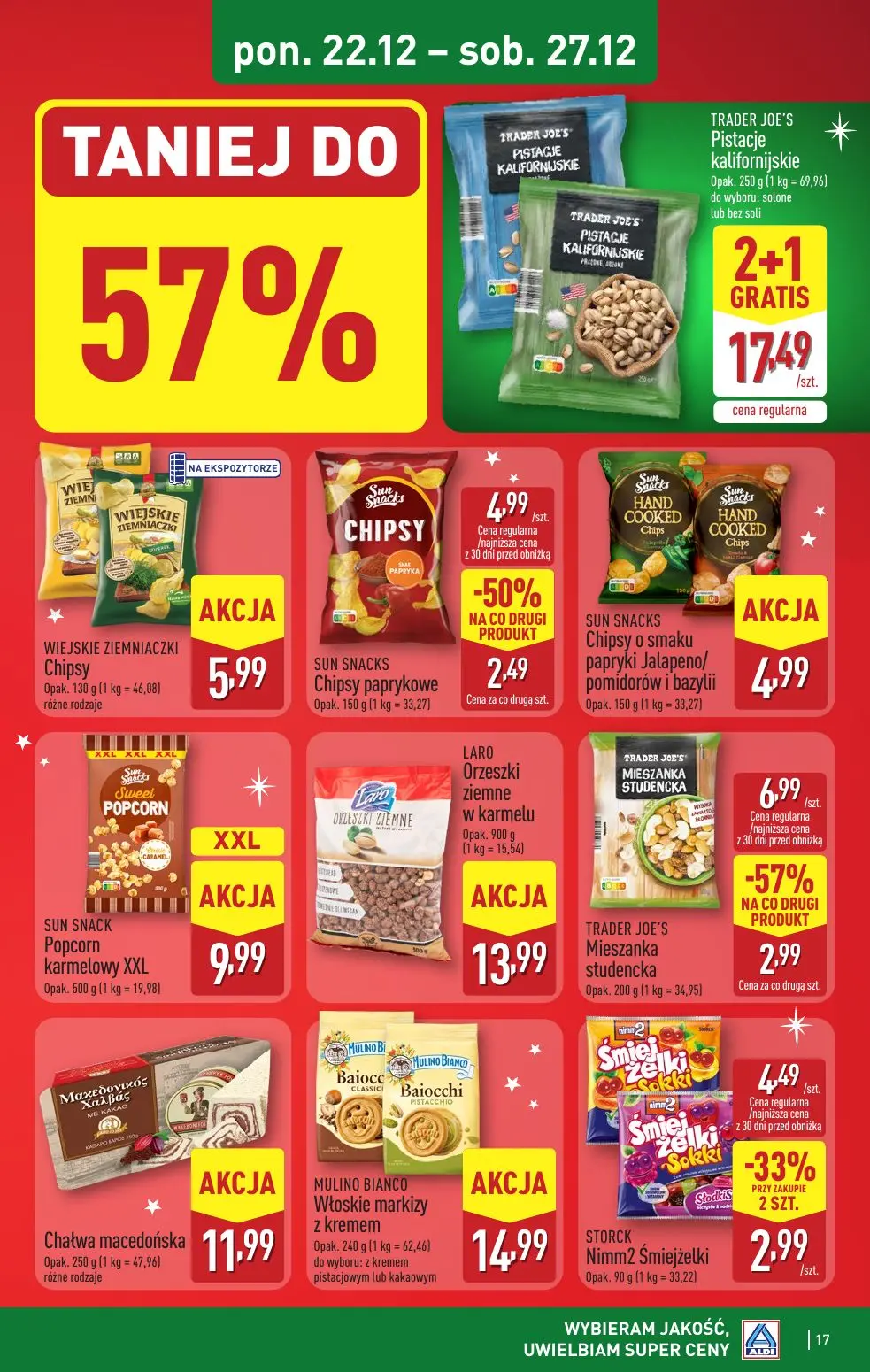 gazetka promocyjna ALDI Święta w super cenach - Strona 17