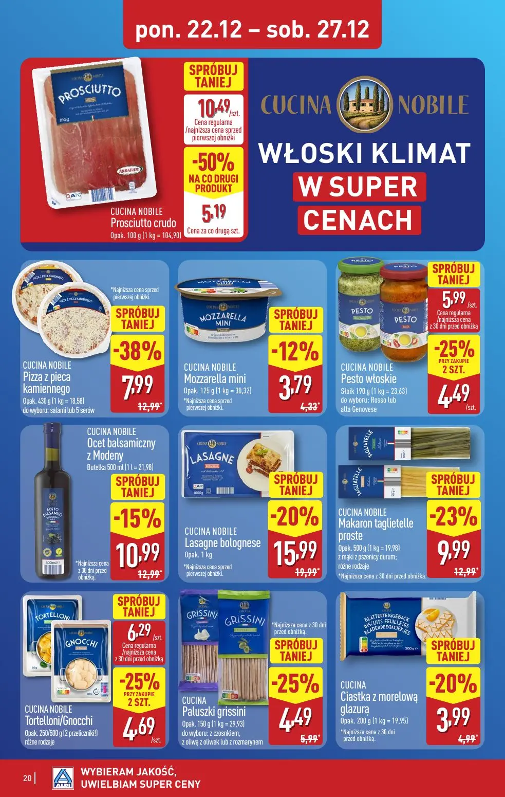 gazetka promocyjna ALDI Święta w super cenach - Strona 20