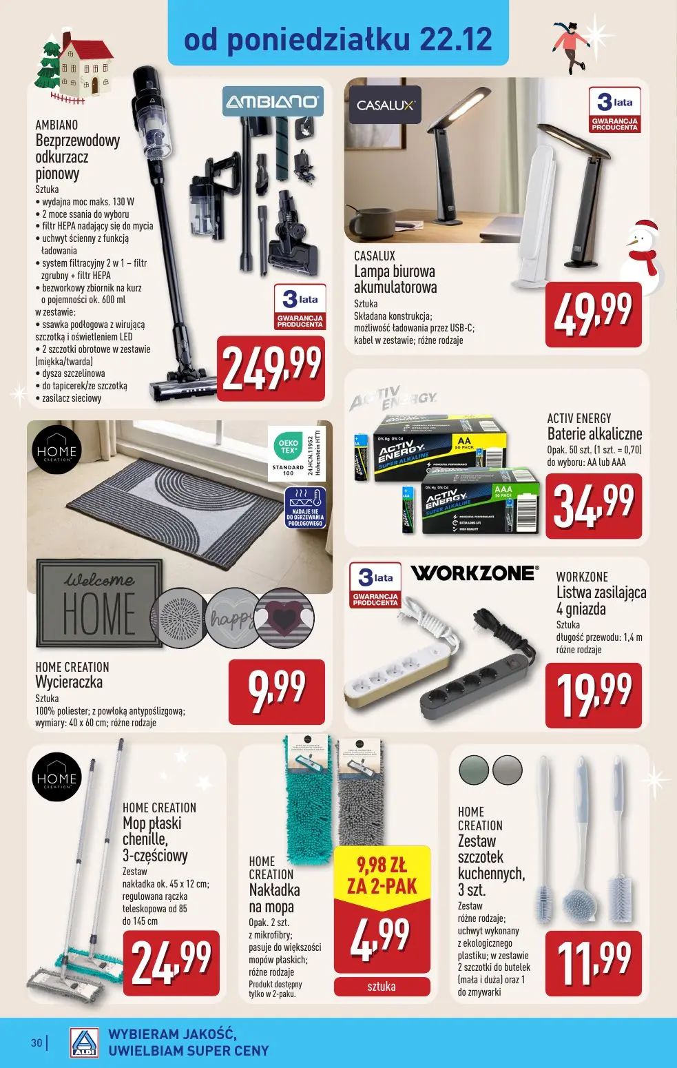 gazetka promocyjna ALDI Święta w super cenach - Strona 30