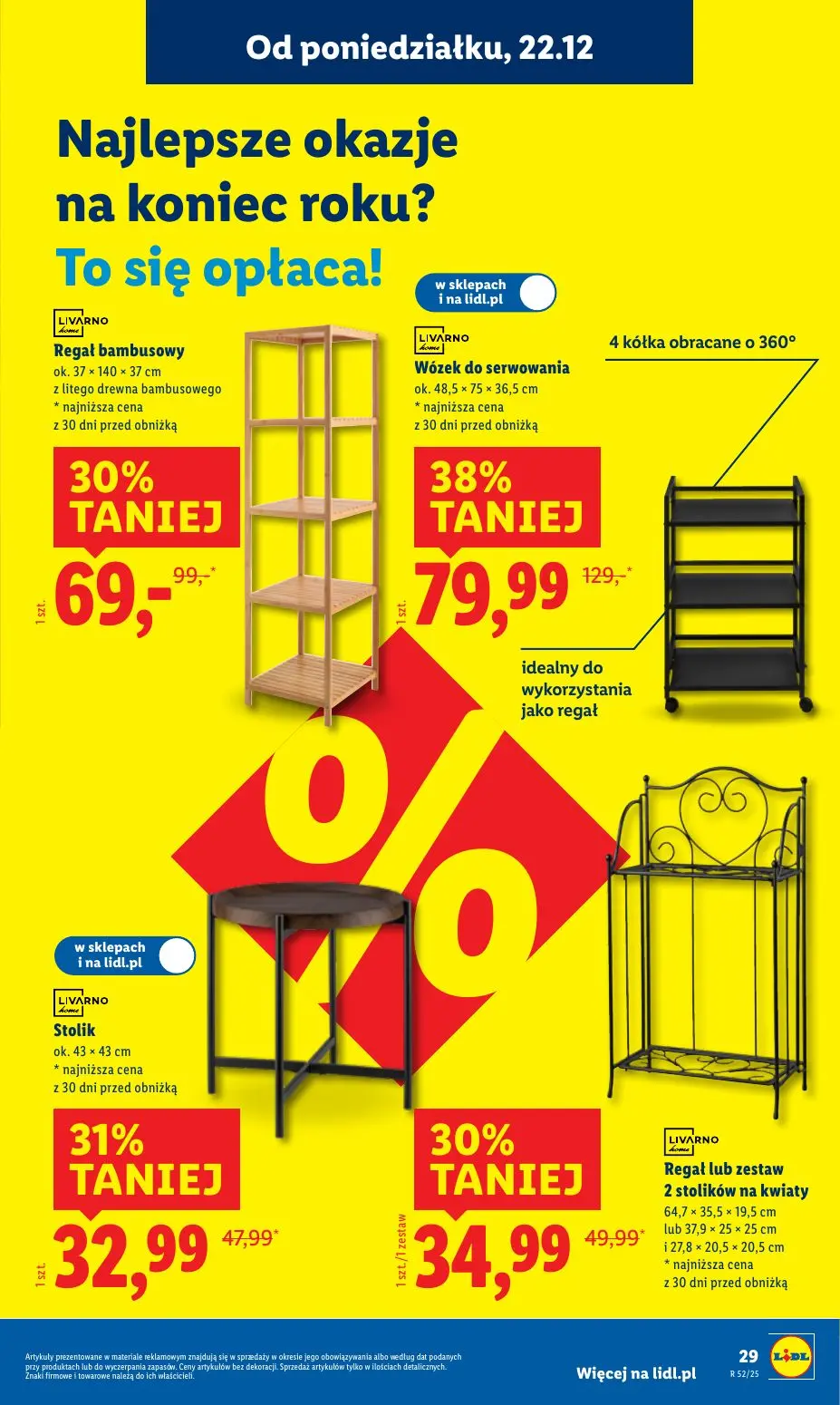 gazetka promocyjna LIDL Od poniedziałku - Strona 33