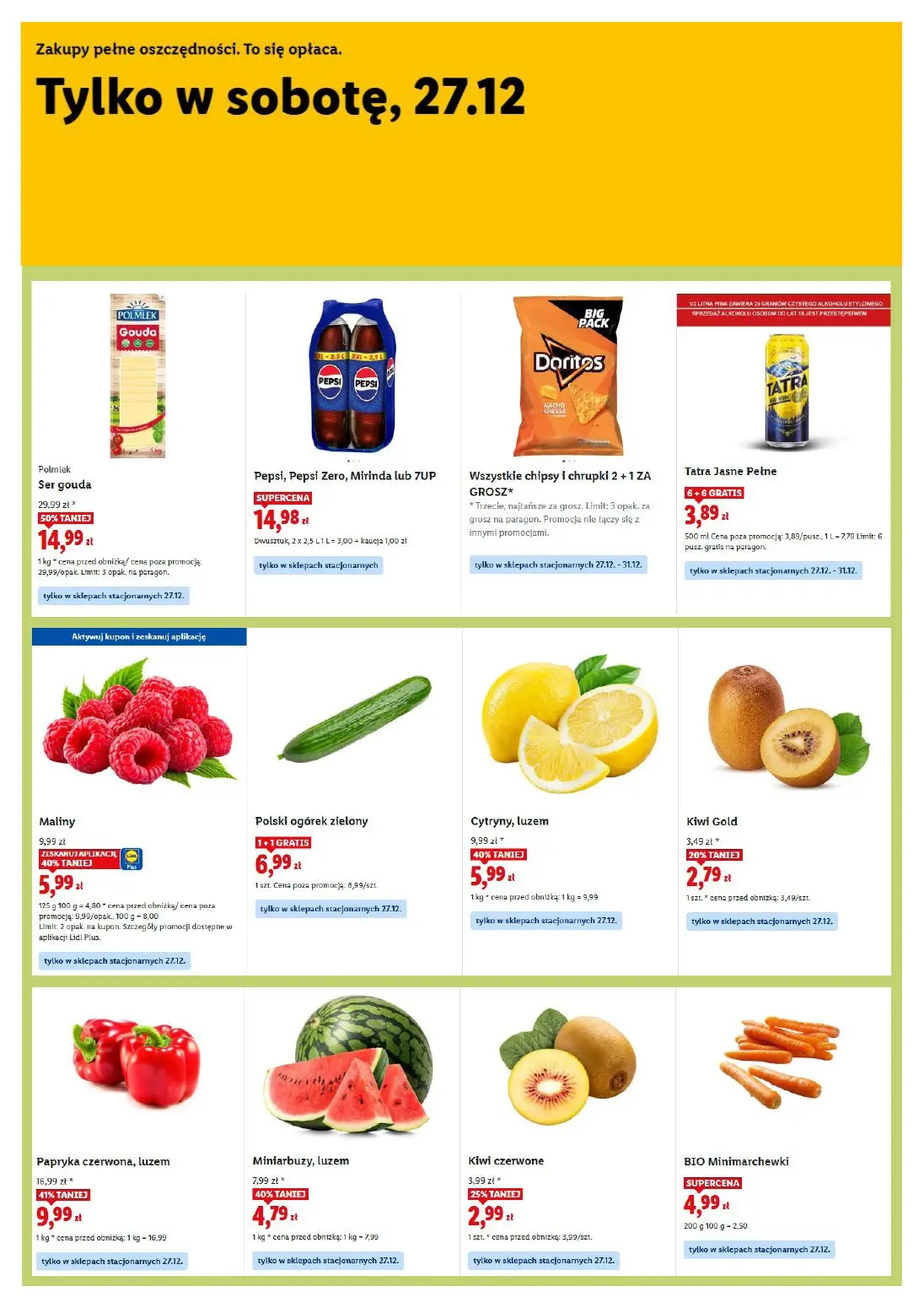 gazetka promocyjna LIDL Lidl plus. Skanujesz - To się opłaca - Strona 3