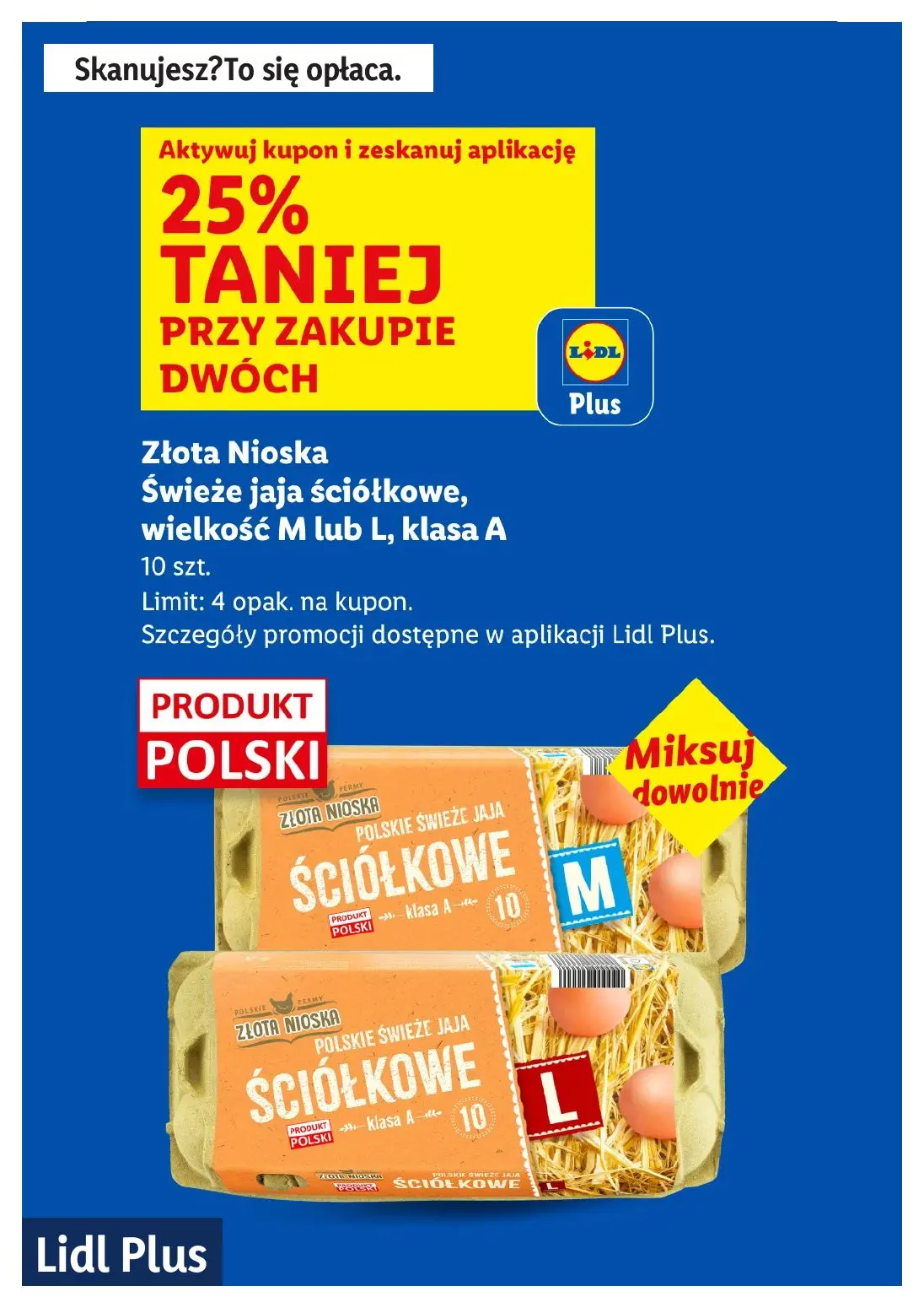 gazetka promocyjna LIDL Lidl plus. Skanujesz - To się opłaca - Strona 7