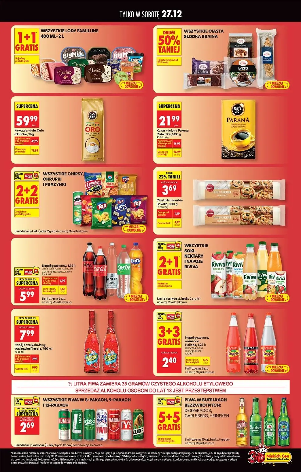 gazetka promocyjna Biedronka Tylko w sobotę - Strona 3