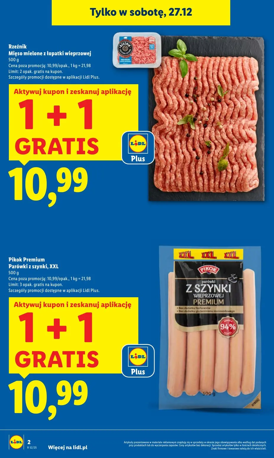 gazetka promocyjna LIDL Tylko w sobotę - Strona 2