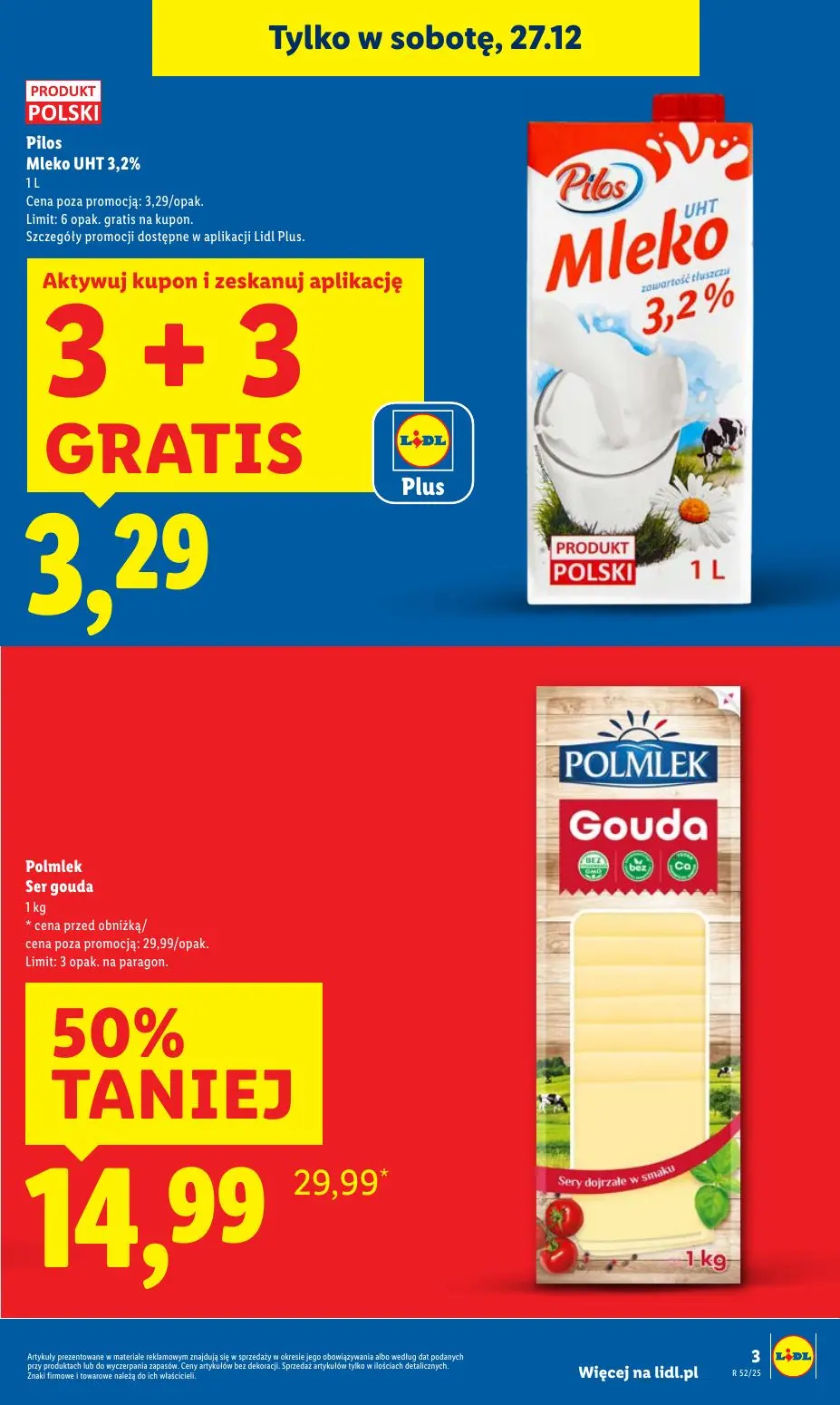 gazetka promocyjna LIDL Tylko w sobotę - Strona 3