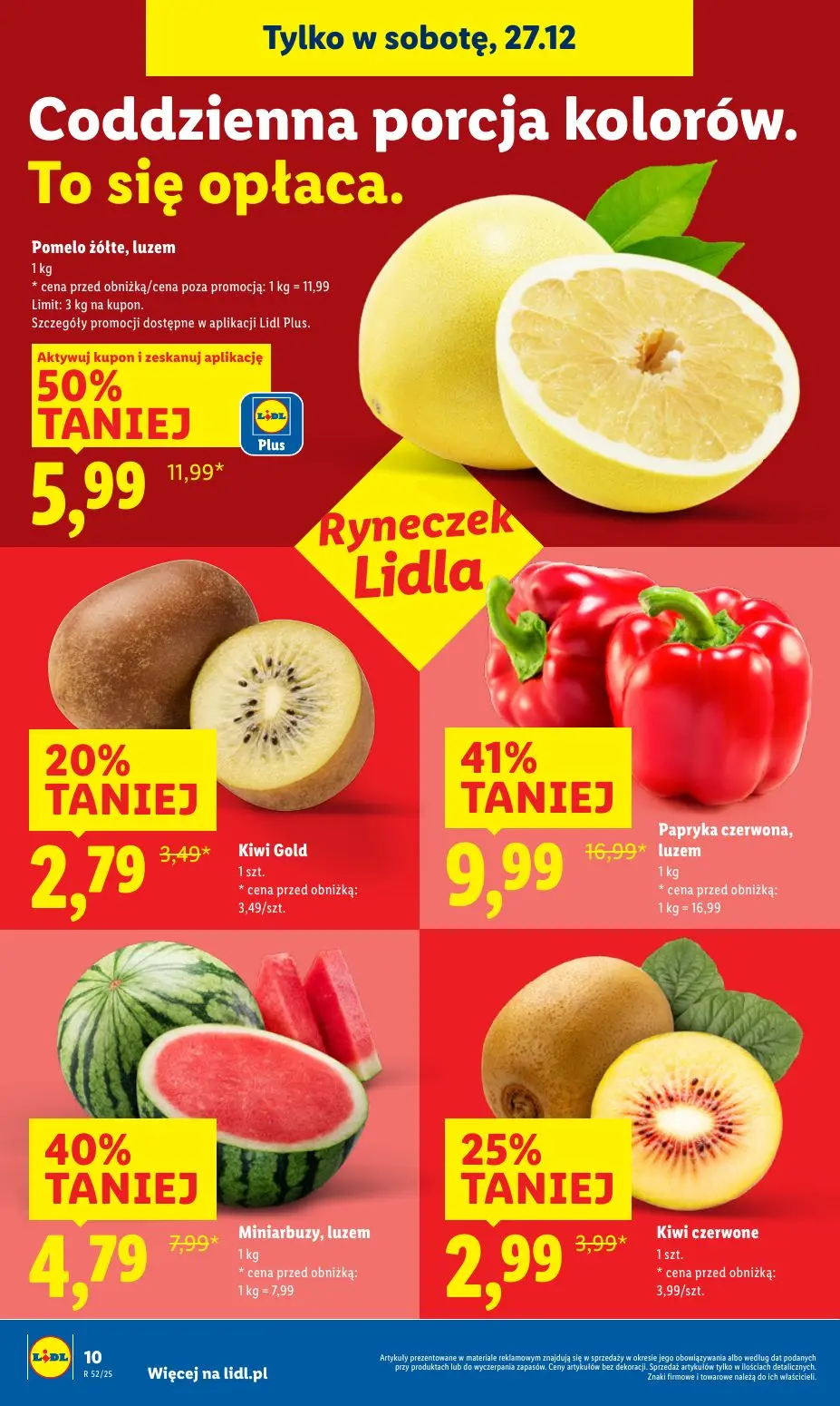 gazetka promocyjna LIDL Tylko w sobotę - Strona 10