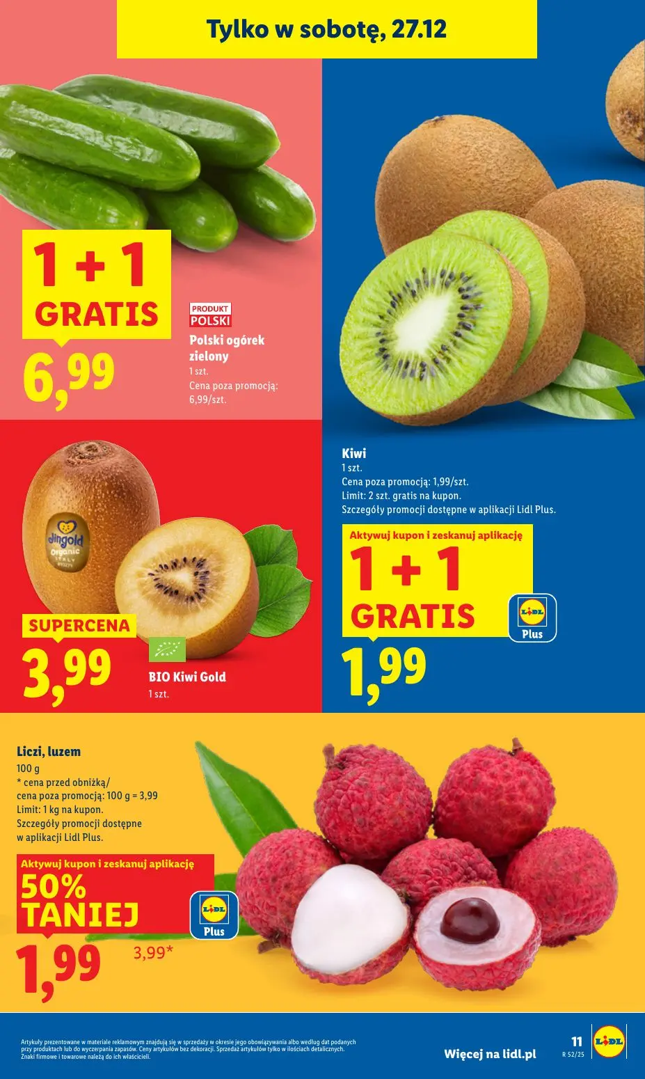 gazetka promocyjna LIDL Tylko w sobotę - Strona 11