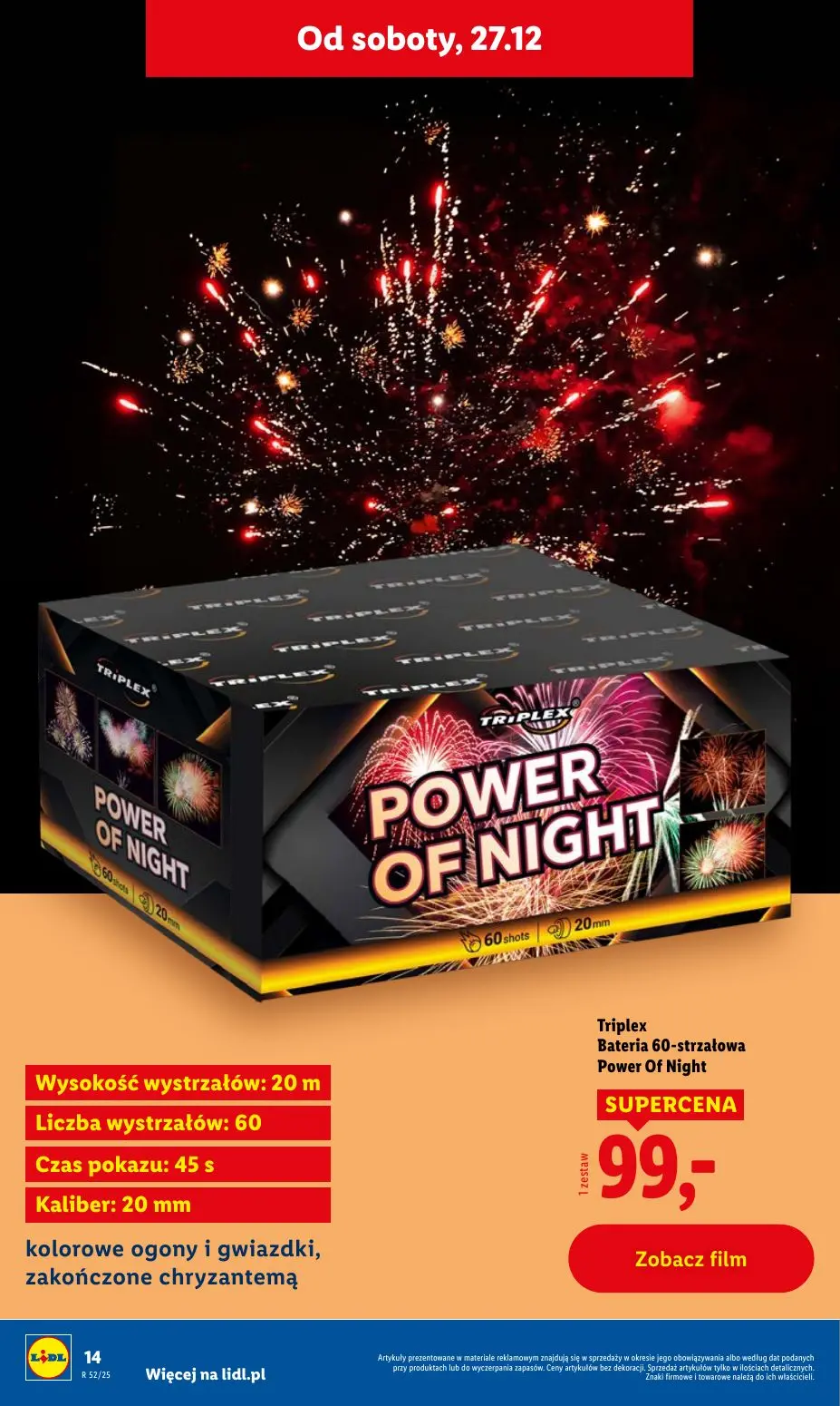 gazetka promocyjna LIDL Tylko w sobotę - Strona 14