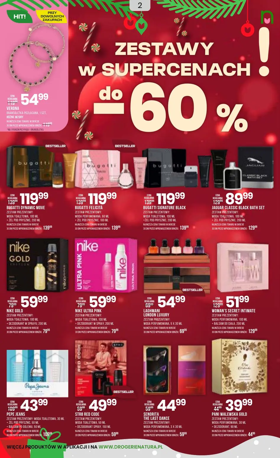 gazetka promocyjna Natura Świąteczna gorączka niskich cen - Strona 2