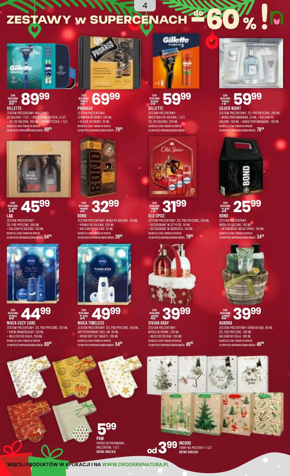gazetka promocyjna Natura Świąteczna gorączka niskich cen - Strona 4