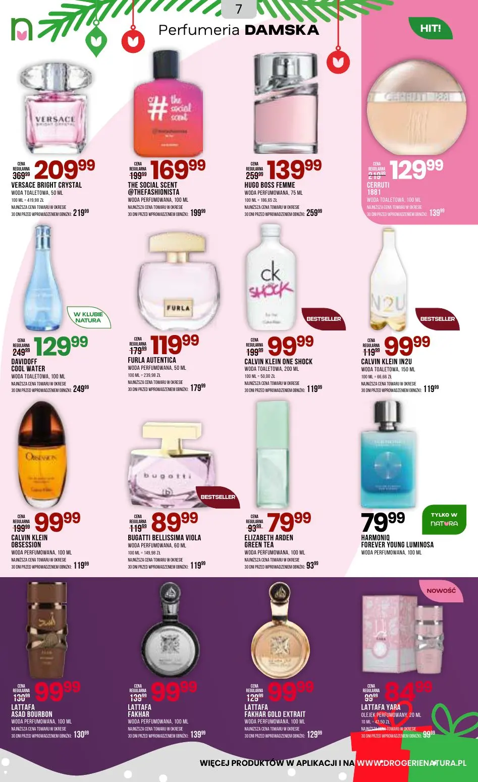 gazetka promocyjna Natura Świąteczna gorączka niskich cen - Strona 7