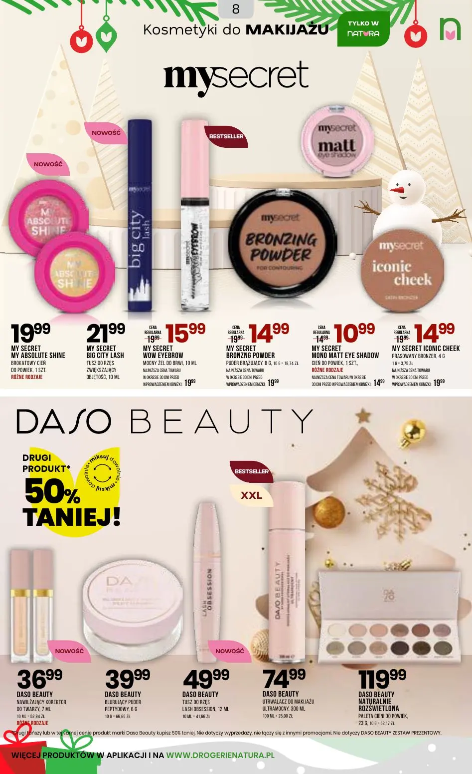 gazetka promocyjna Natura Świąteczna gorączka niskich cen - Strona 8
