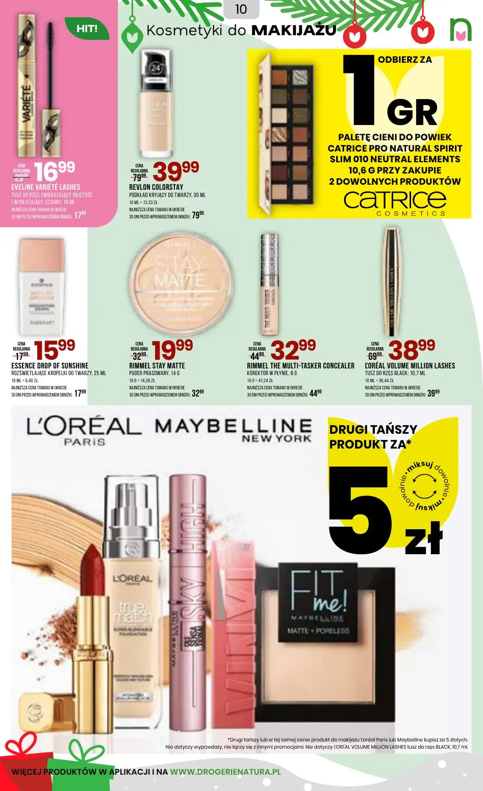 gazetka promocyjna Natura Świąteczna gorączka niskich cen - Strona 10