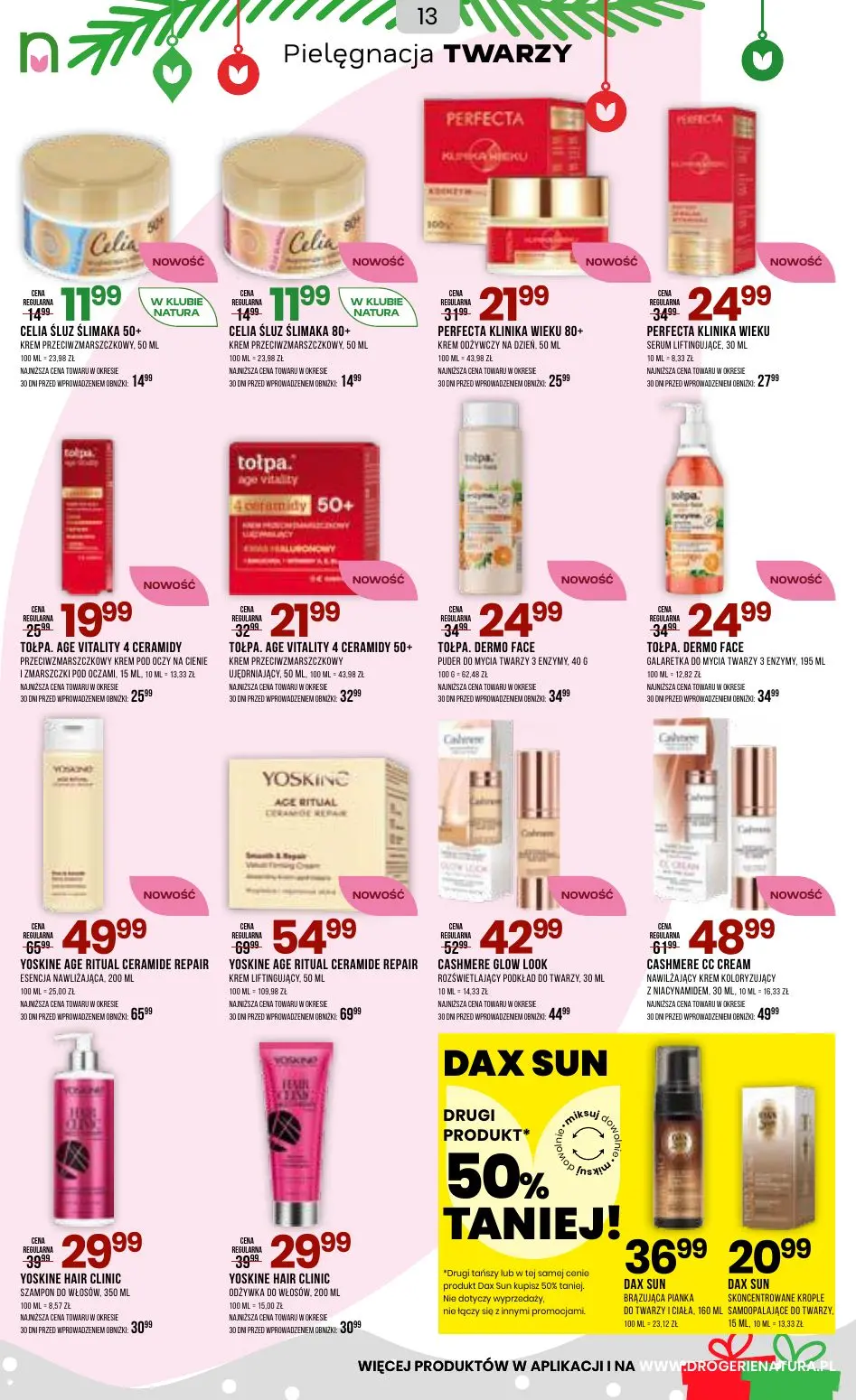 gazetka promocyjna Natura Świąteczna gorączka niskich cen - Strona 13