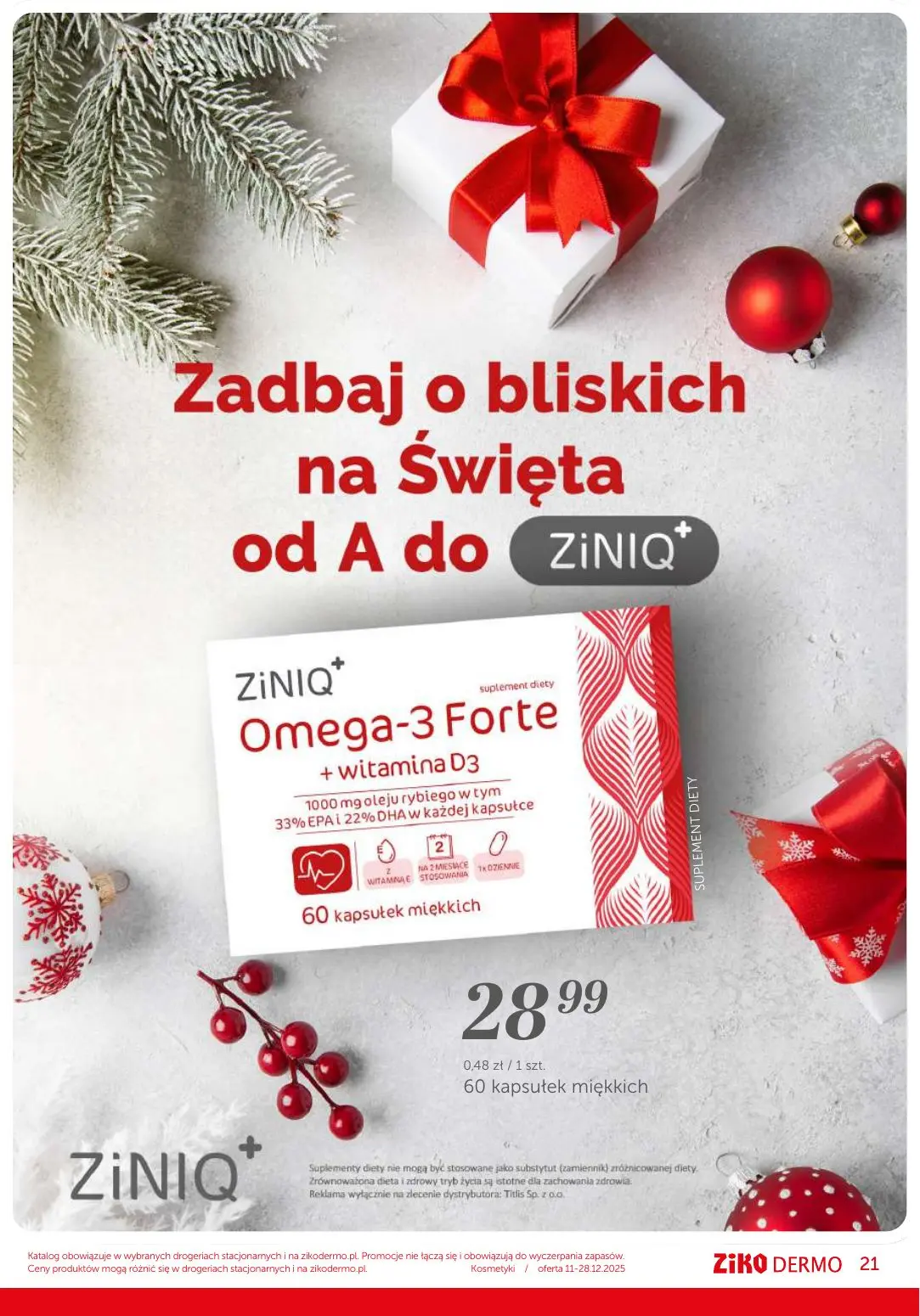 gazetka promocyjna Ziko Pielęgnacja na prezent - Strona 21