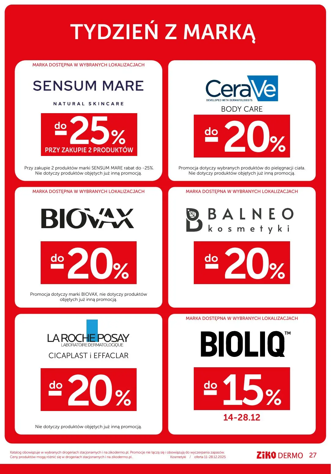 gazetka promocyjna Ziko Pielęgnacja na prezent - Strona 27