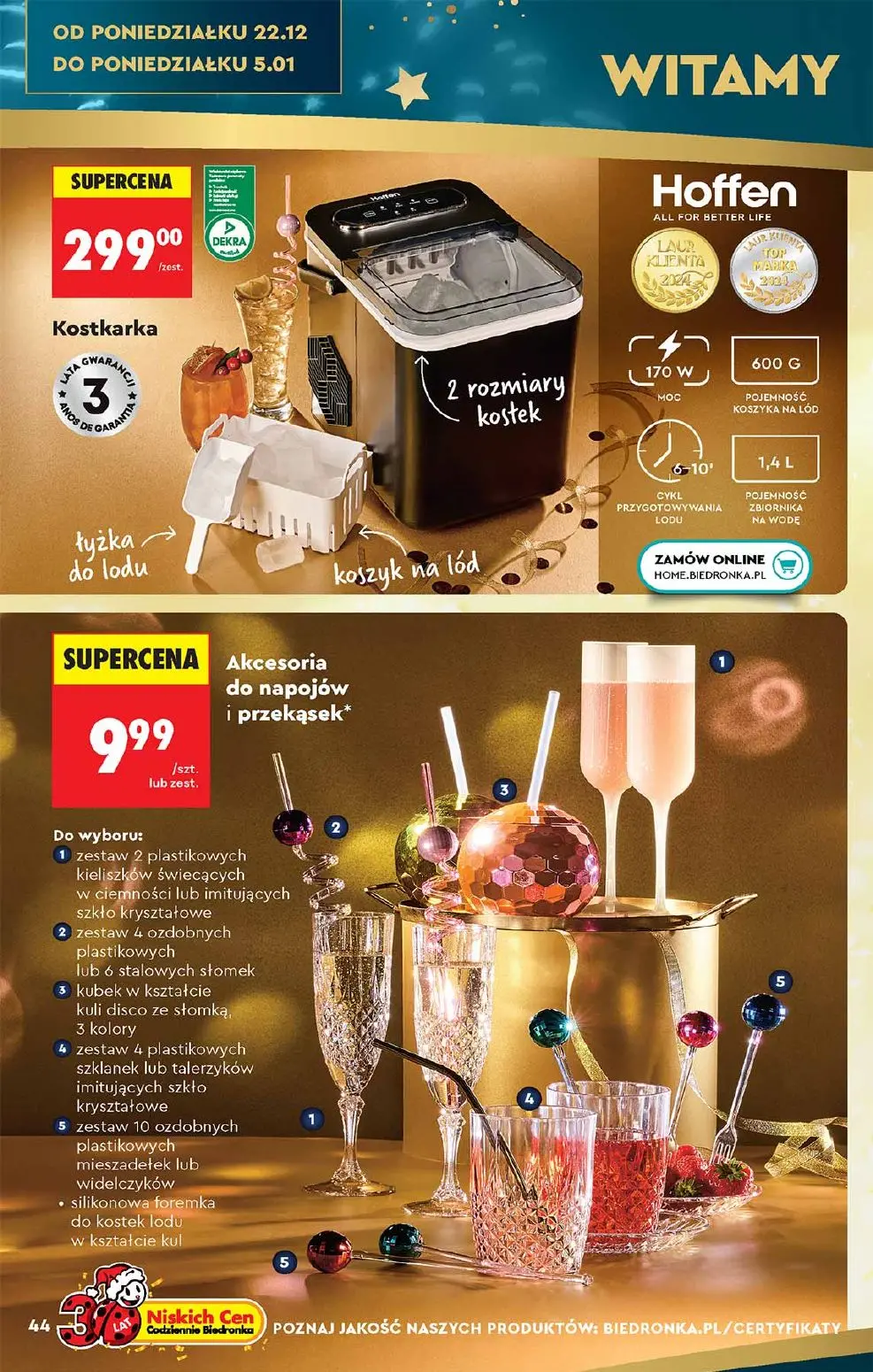 gazetka promocyjna Biedronka Hity i inspiracje - Strona 44