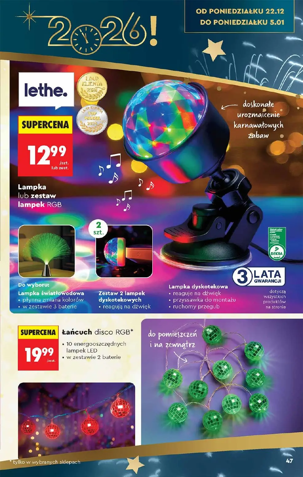 gazetka promocyjna Biedronka Hity i inspiracje - Strona 47