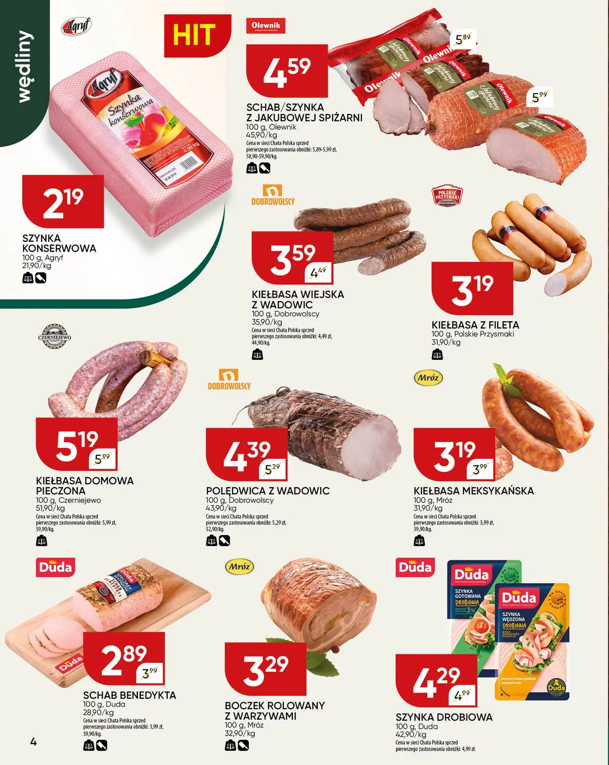 gazetka promocyjna Chata Polska - Strona 4