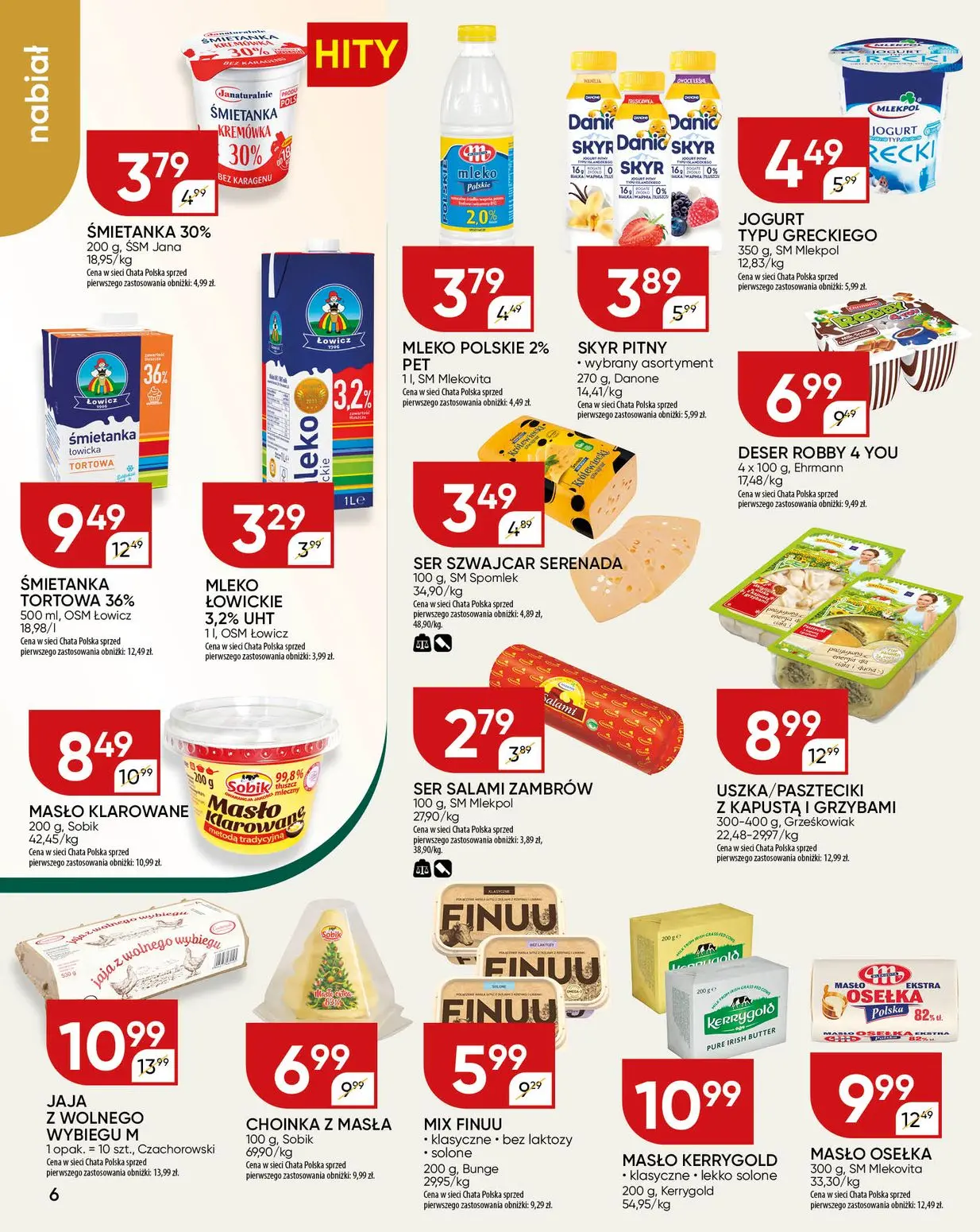 gazetka promocyjna Chata Polska - Strona 6